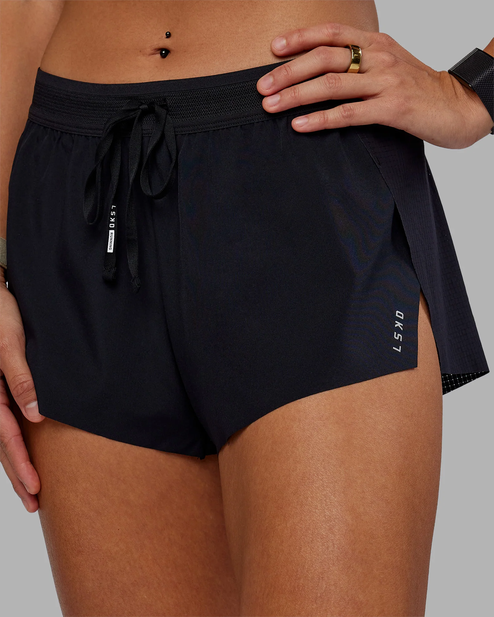 Accelerate 3" Mid-Rise Running Short - Black - Image 9