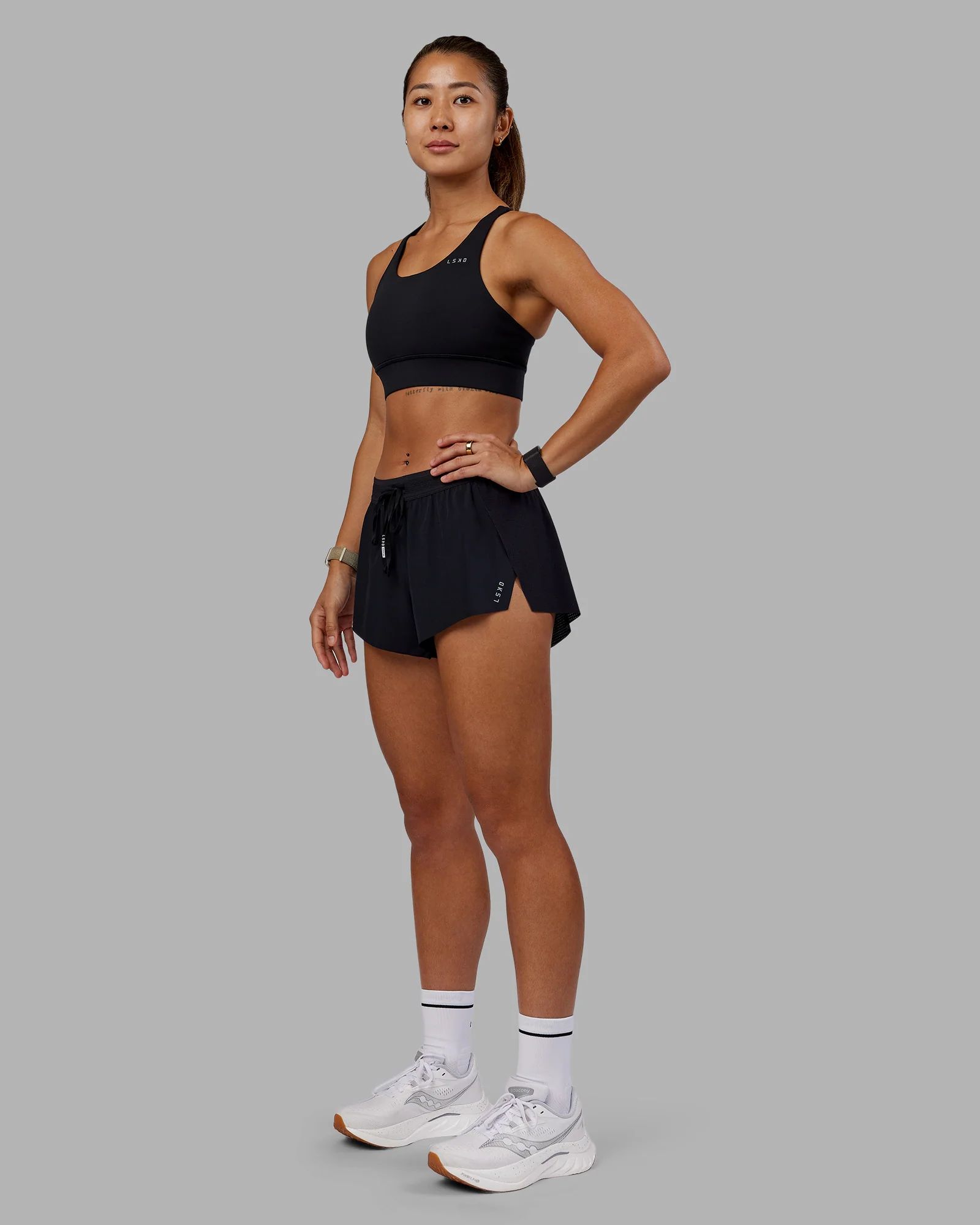 Accelerate Sports Bra - Black - Image 3