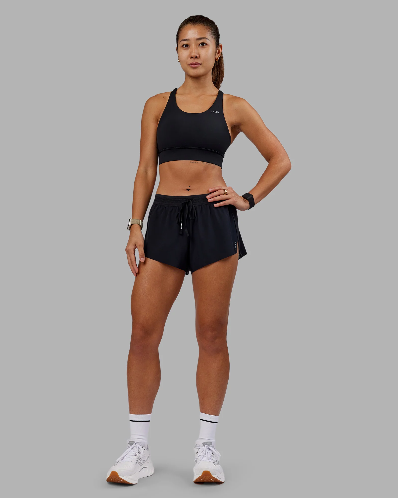 Accelerate Sports Bra - Black - Image 5