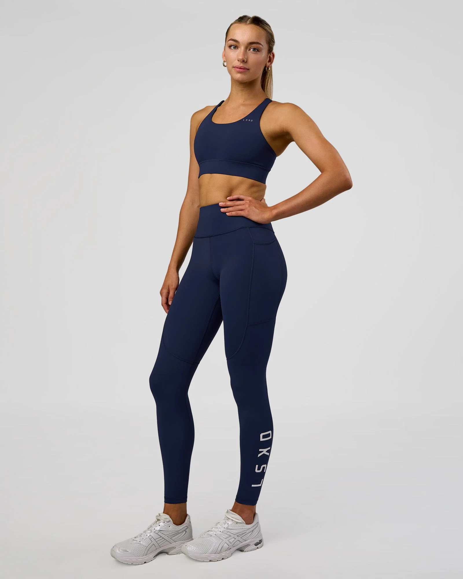 Accelerate Sports Bra - Future Navy - Image 5