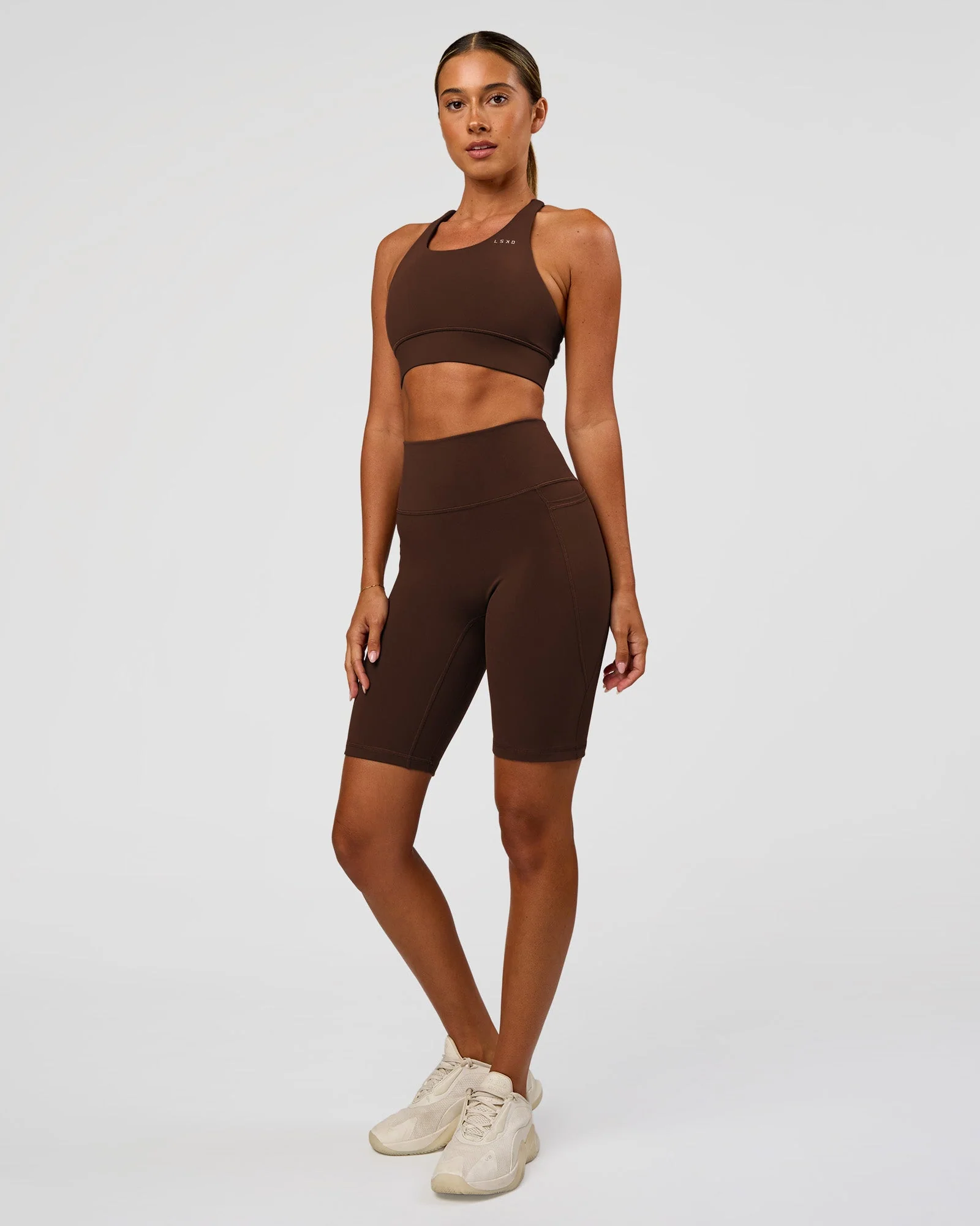 Accelerate Sports Bra - Hot Chocolate - Image 5