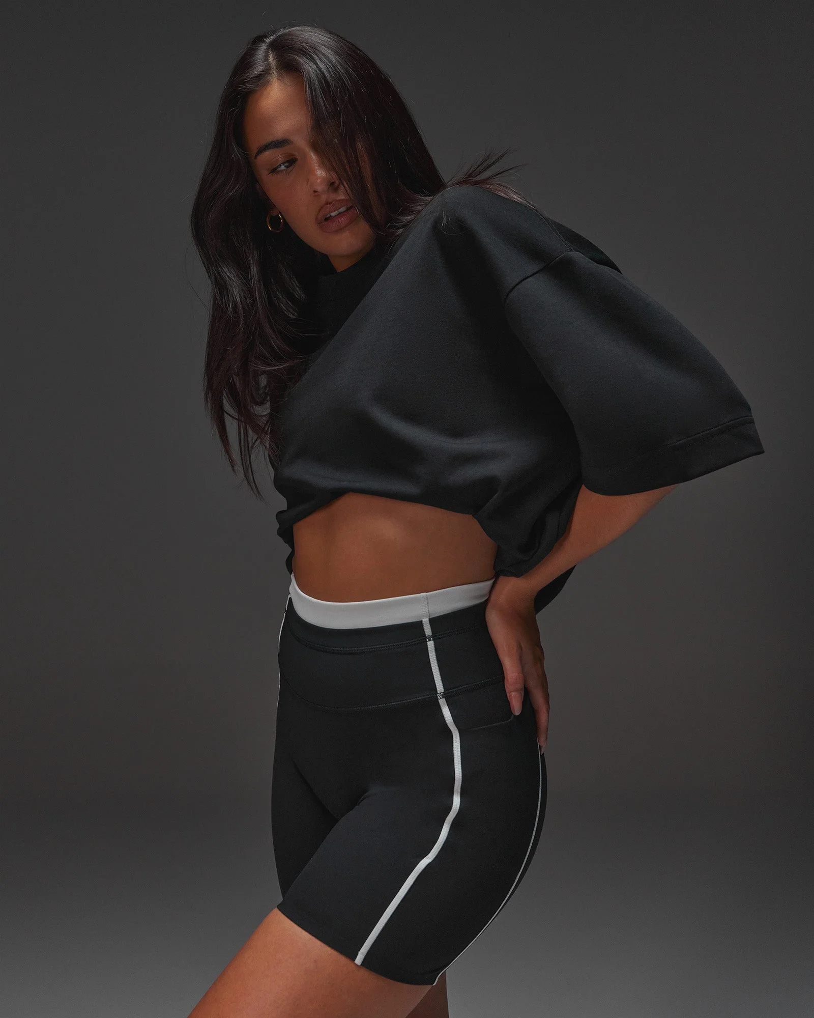 AfterDark ZeroCrease Oversized Tee - Black - Image 6