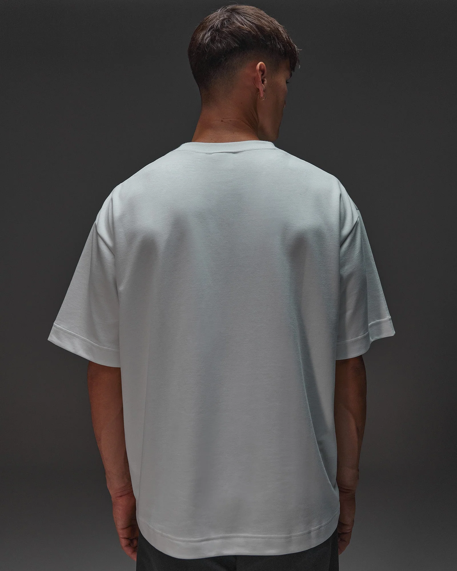 AfterDark ZeroCrease Oversized Tee - White - Image 5