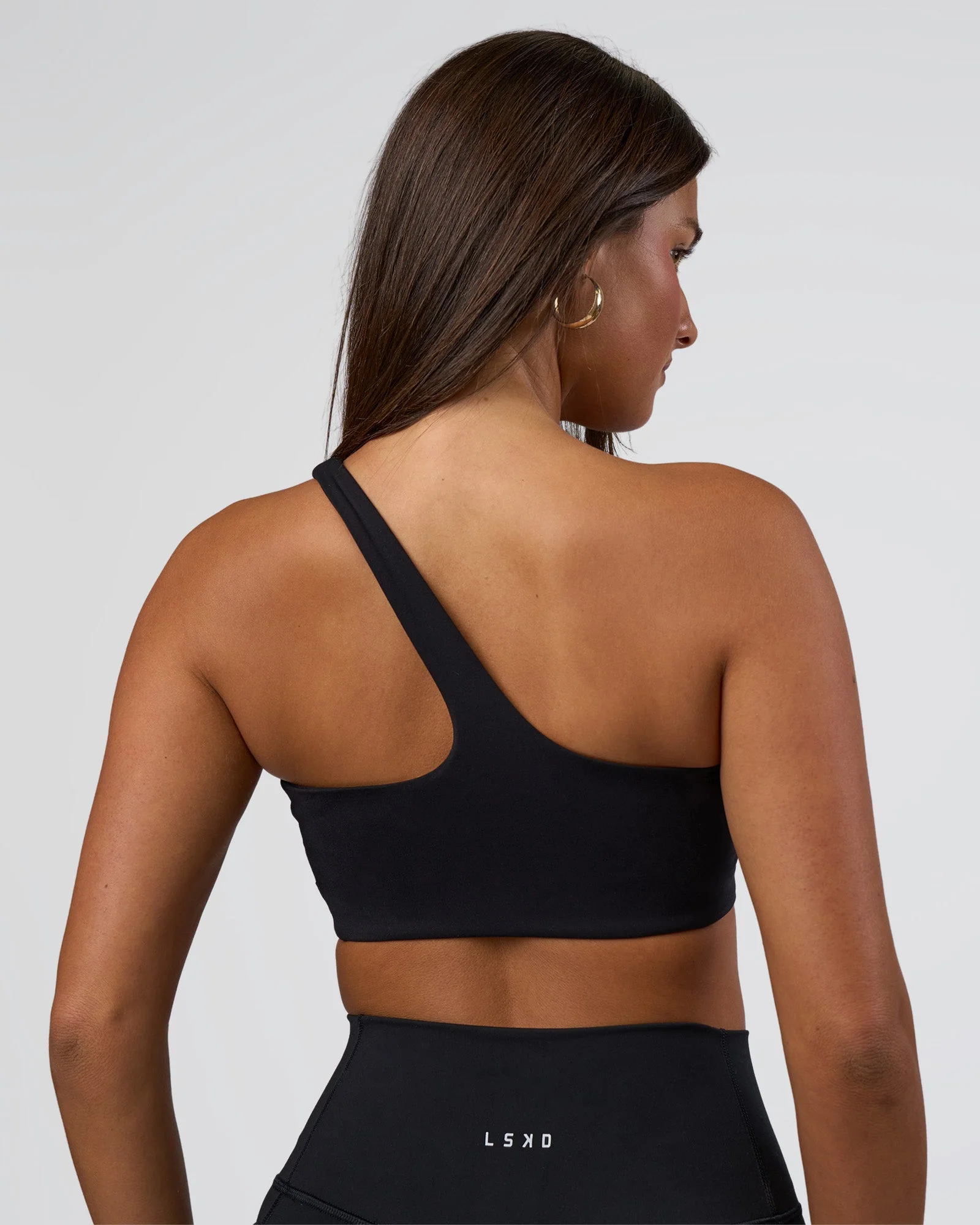 Angle Sports Bra - Black - Image 8