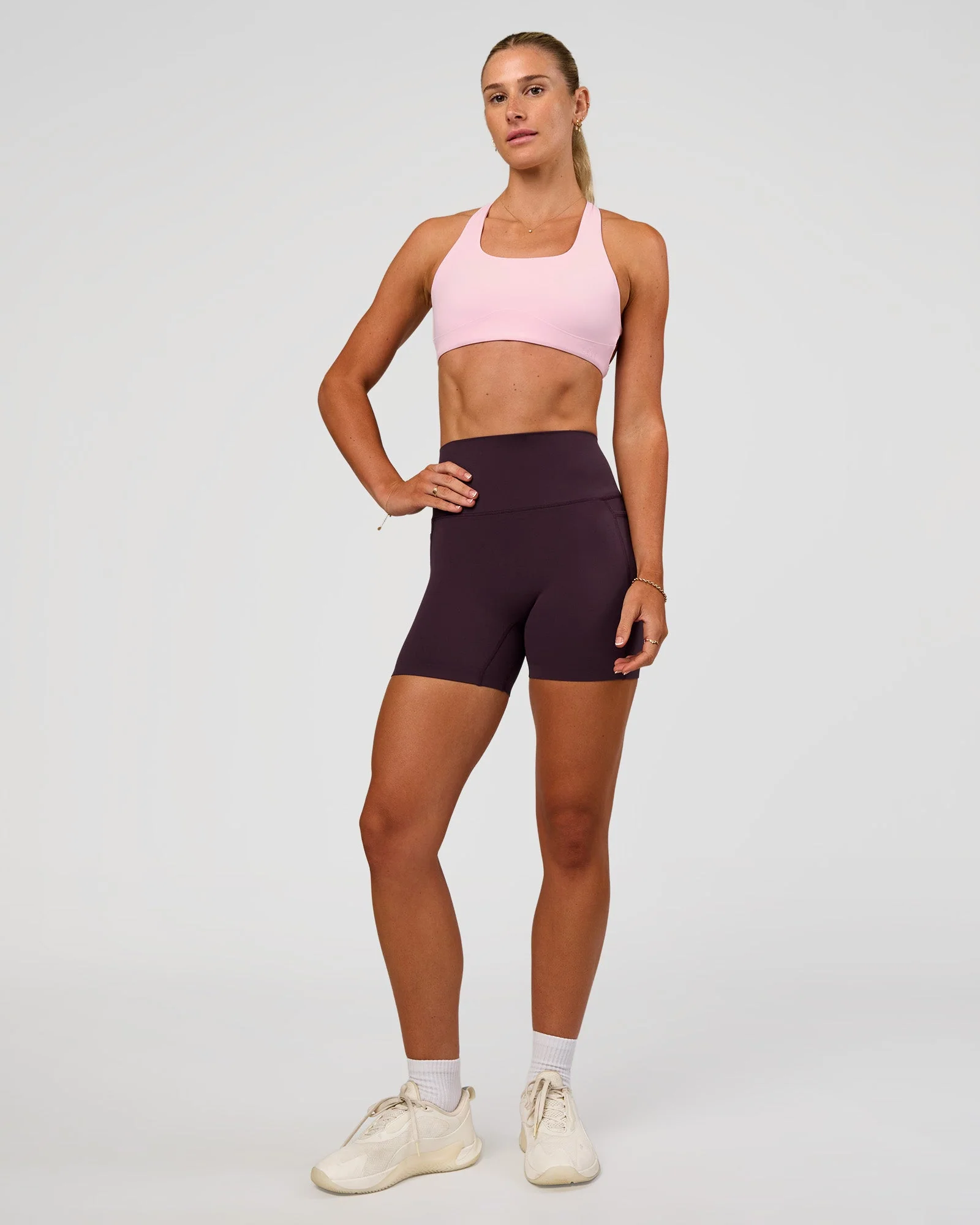 Aspire Sports Bra - Marshmallow - Image 7