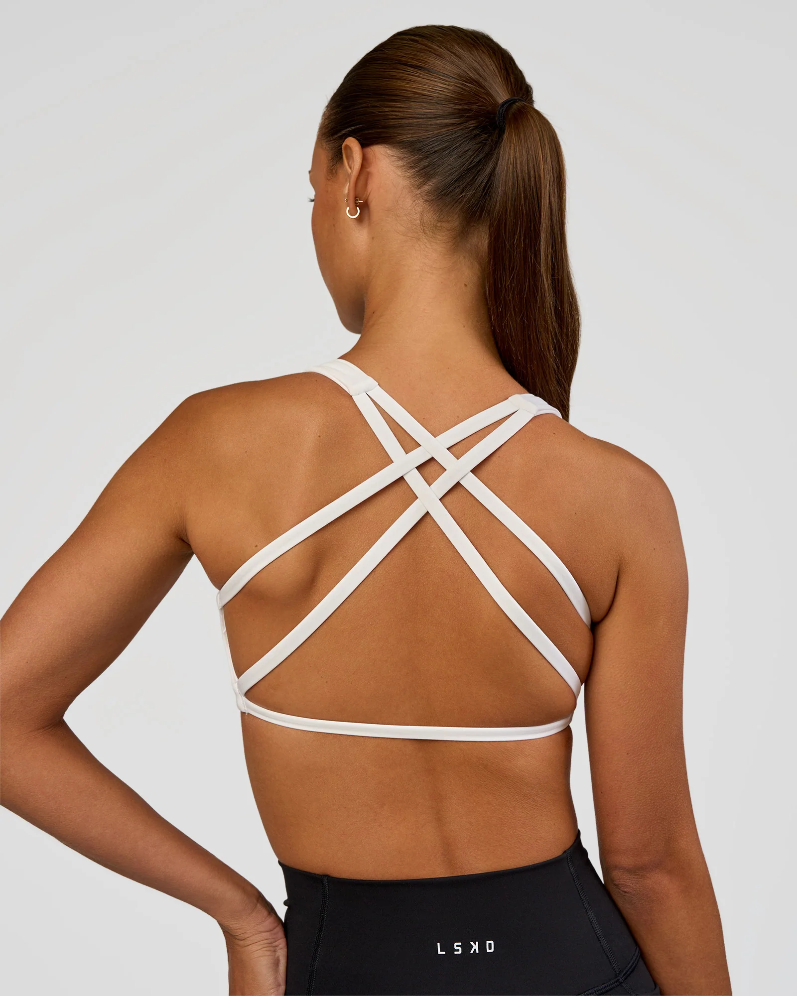 Aspire Sports Bra - White - Image 5