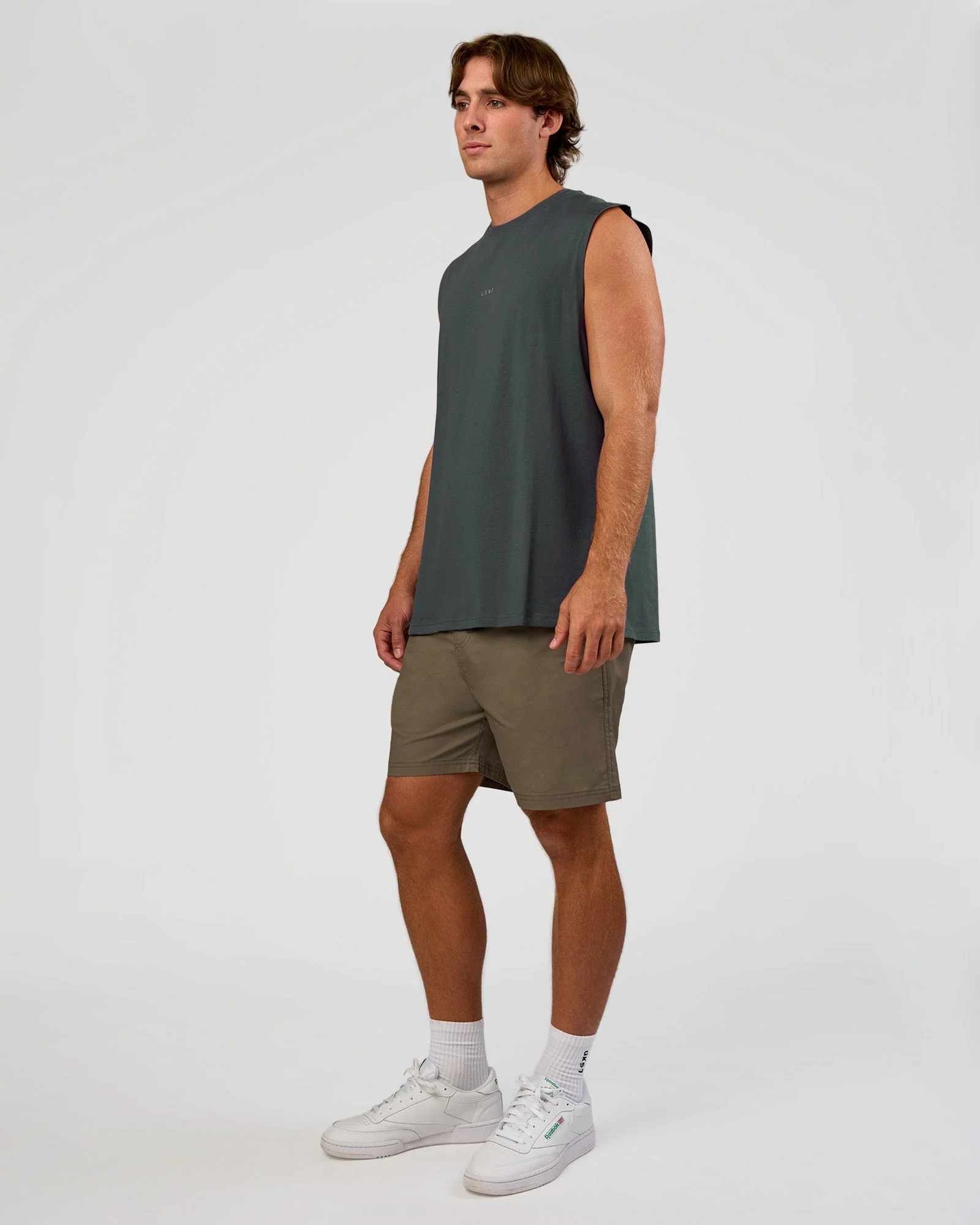 Base FLXCotton Tank - Dark Slate - Image 5