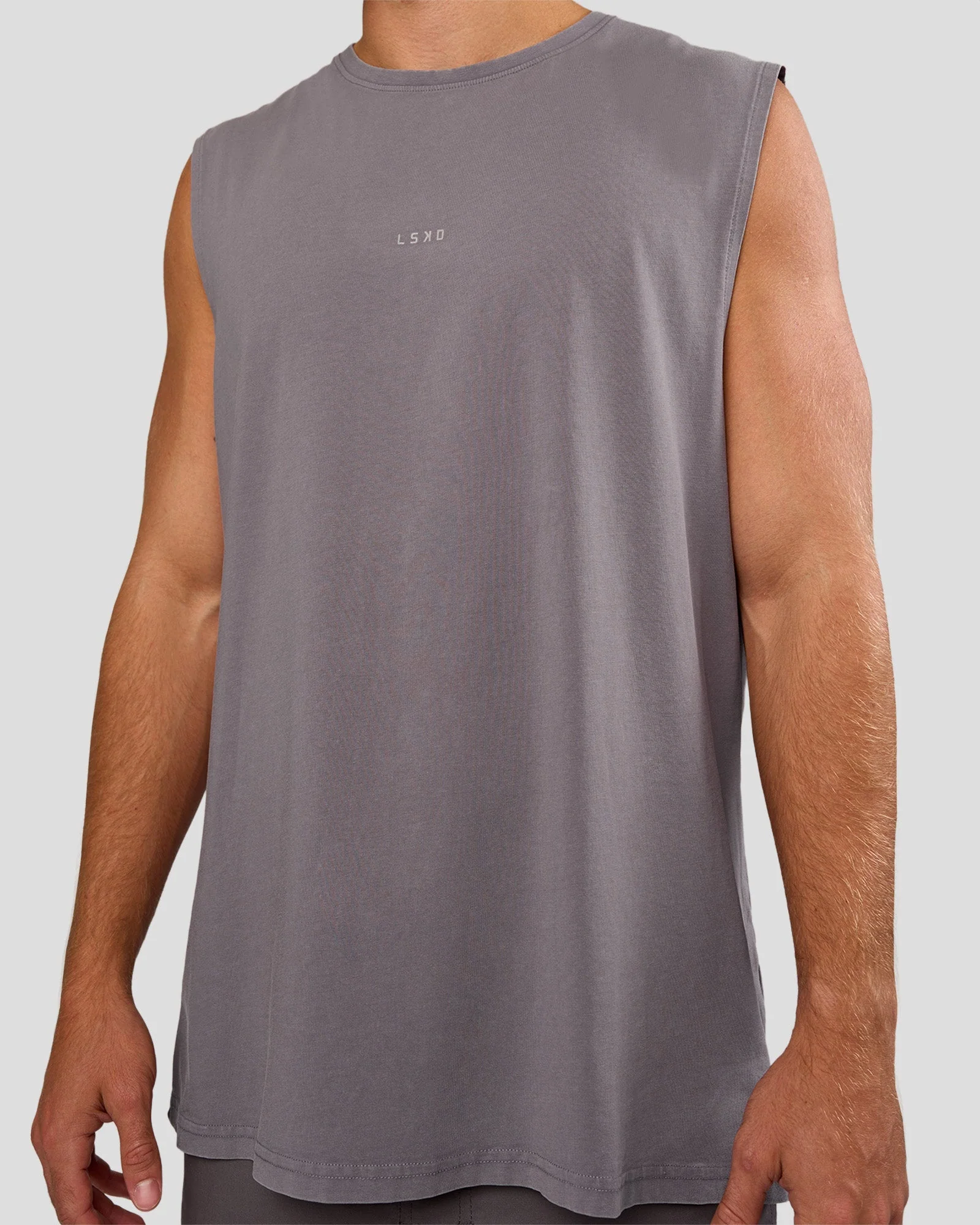 Base FLXCotton Tank - Duskstone Washed - Image 3