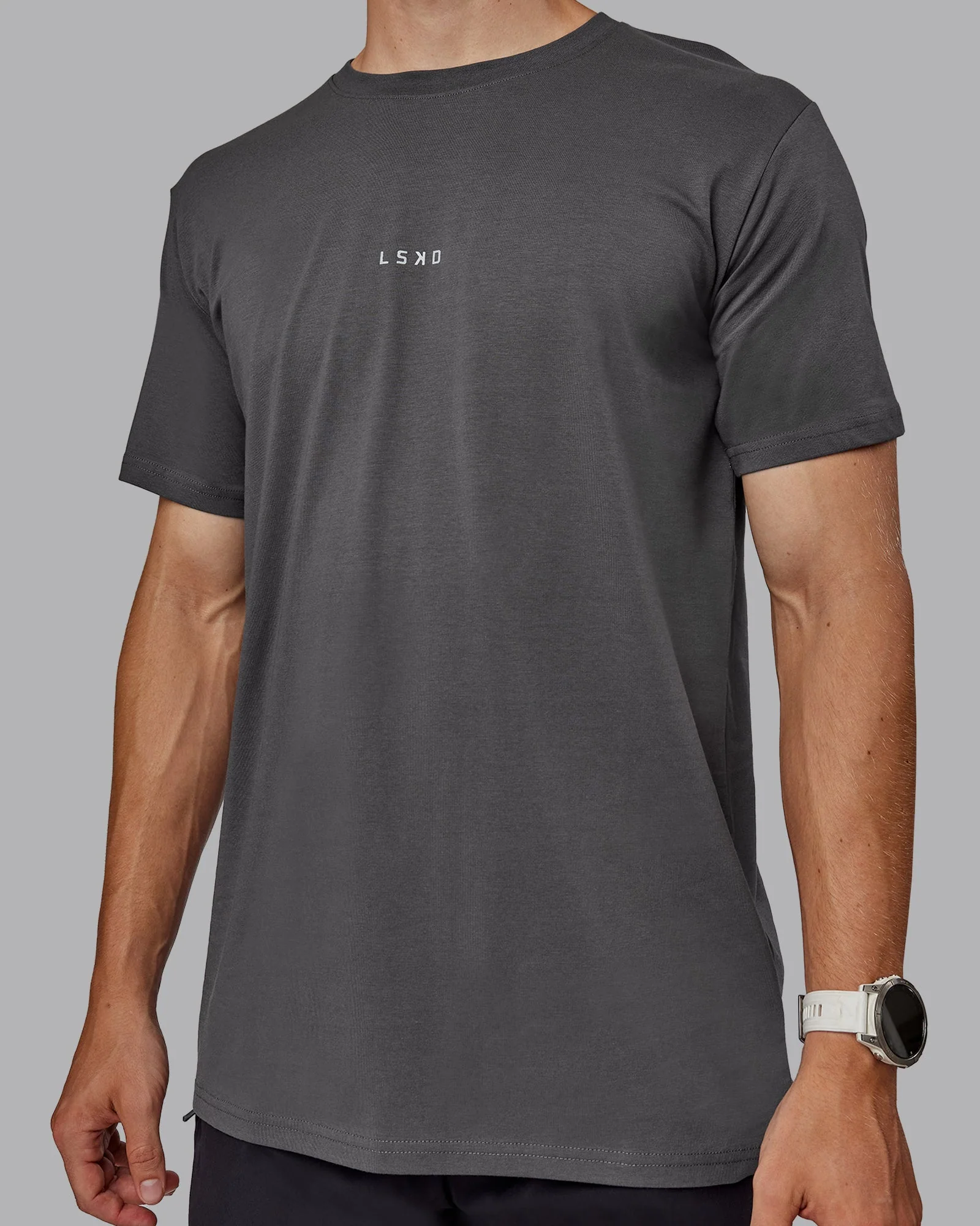 Base FLXCotton Tee - Dark Storm - Image 5