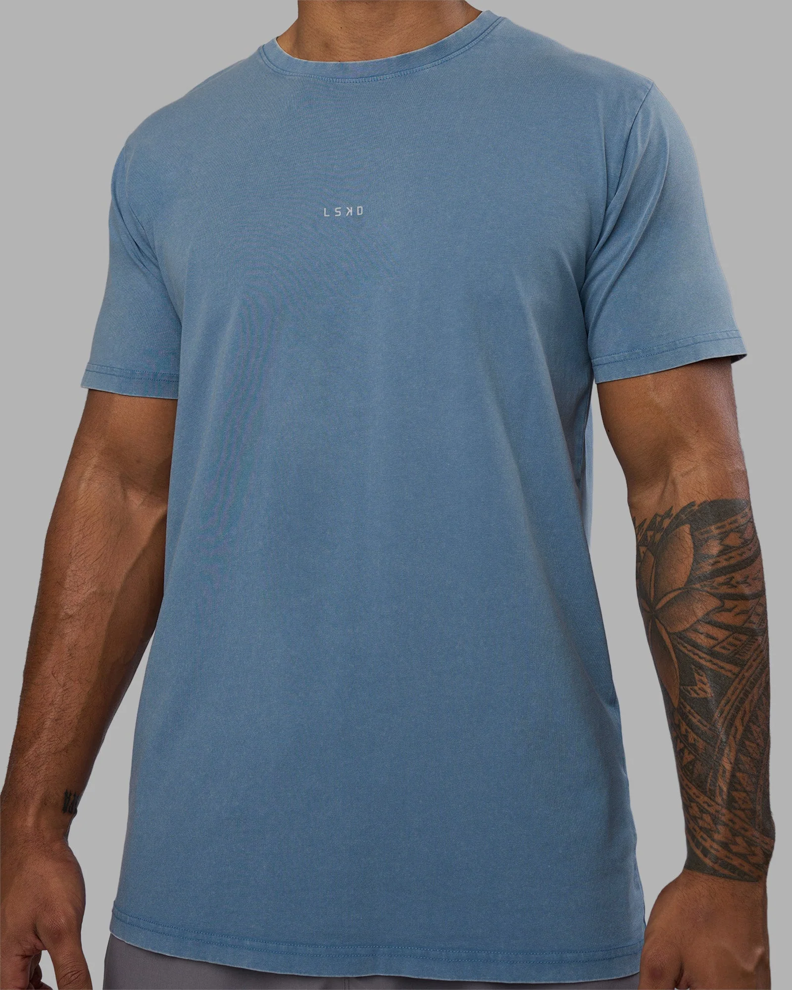 Base FLXCotton Tee - Elemental Blue Washed - Image 5
