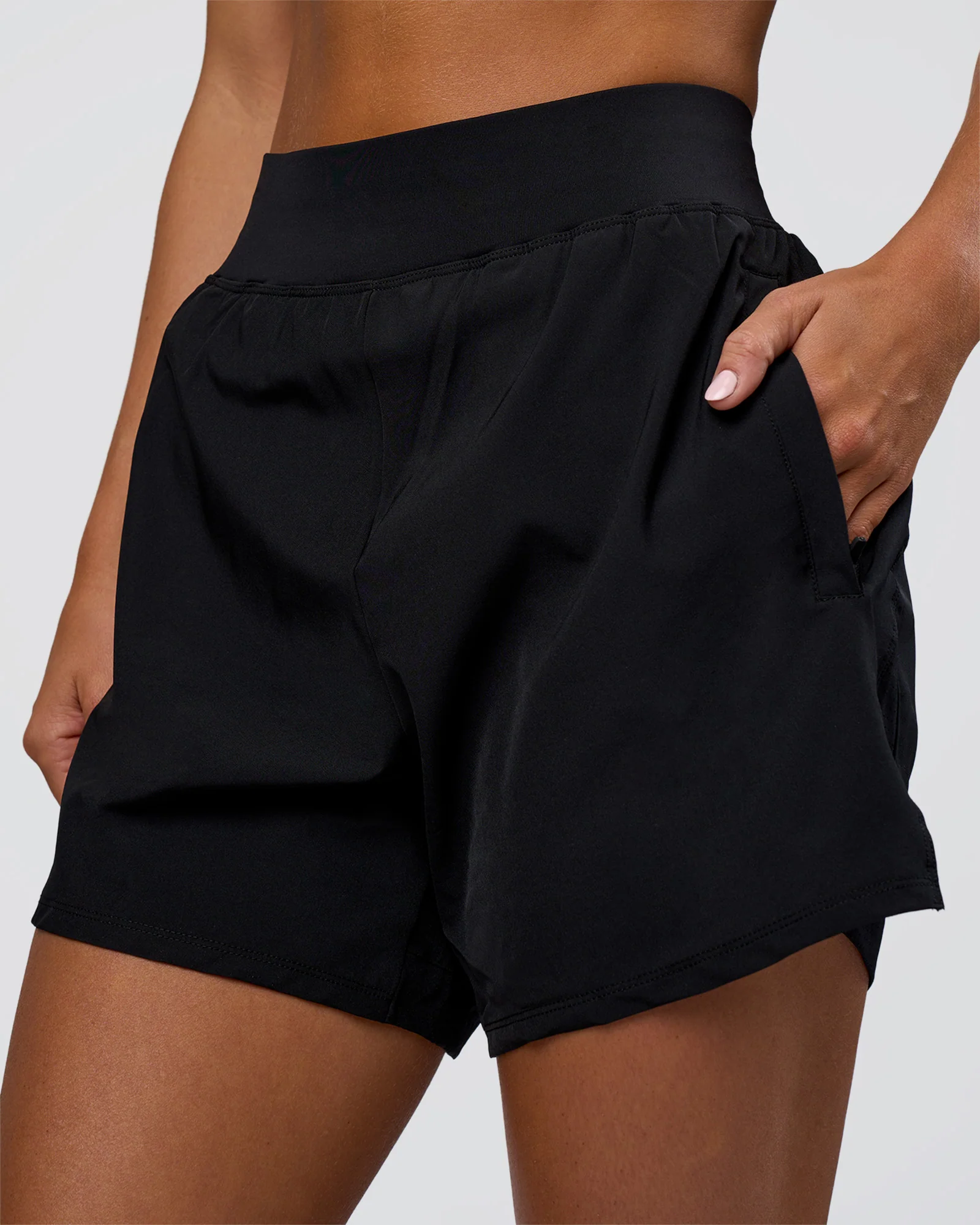 Challenger 5" Lined Performance Short - Black - Image 6