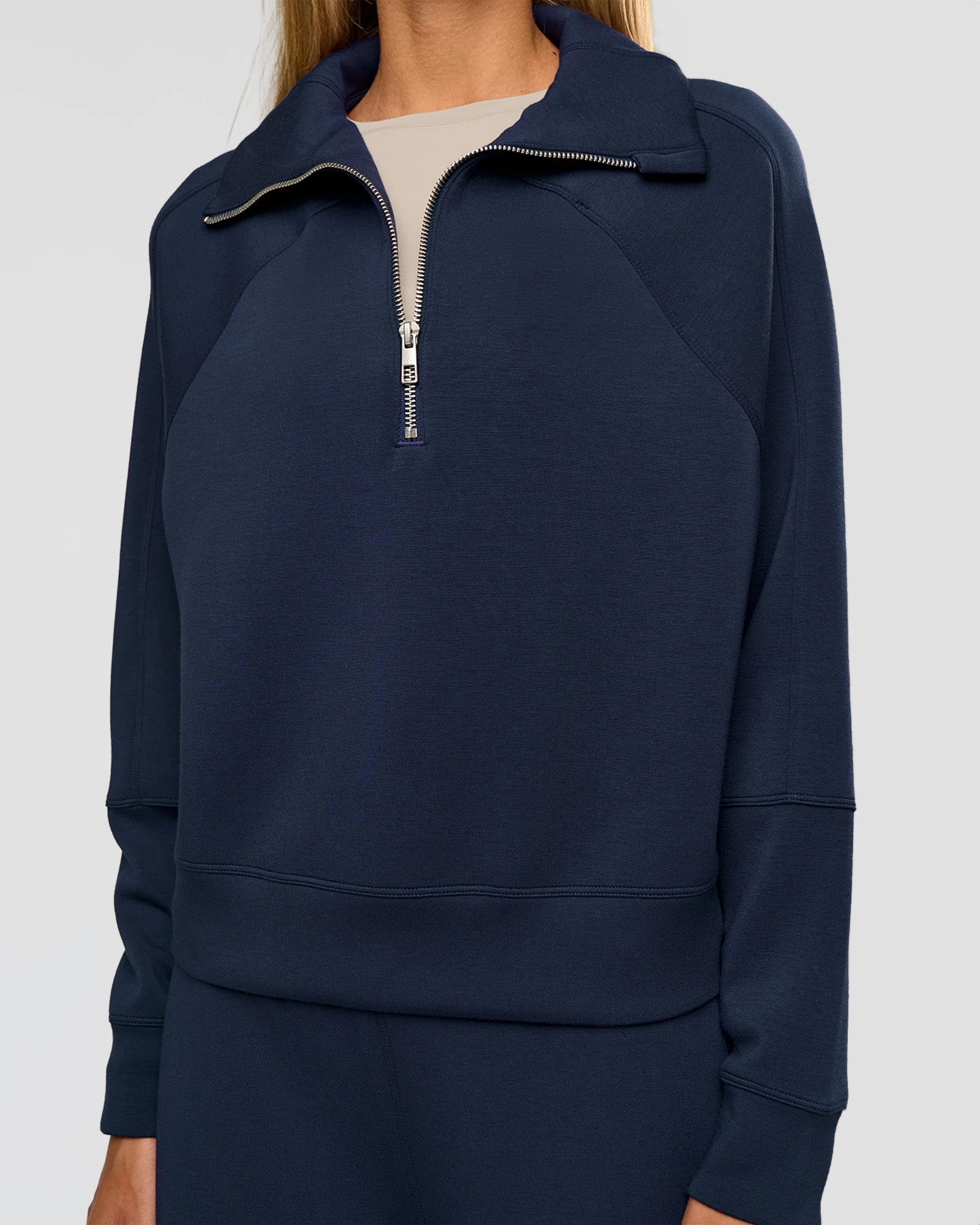 Elevate SoftTouch 1/2 Zip Sweater - Future Navy - Image 5