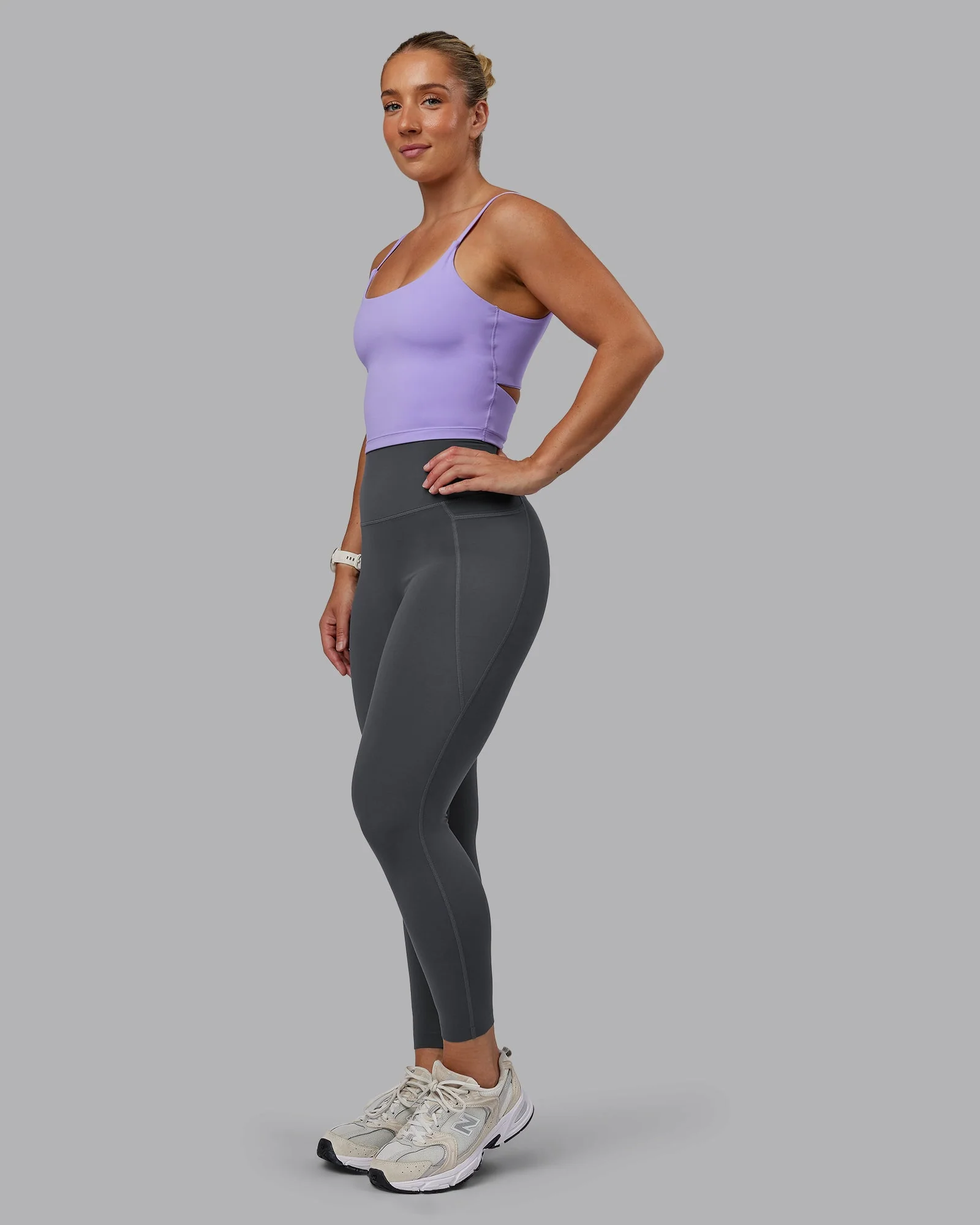 Elixir Ultra High-Rise 7/8 Legging Pockets - Dark Storm