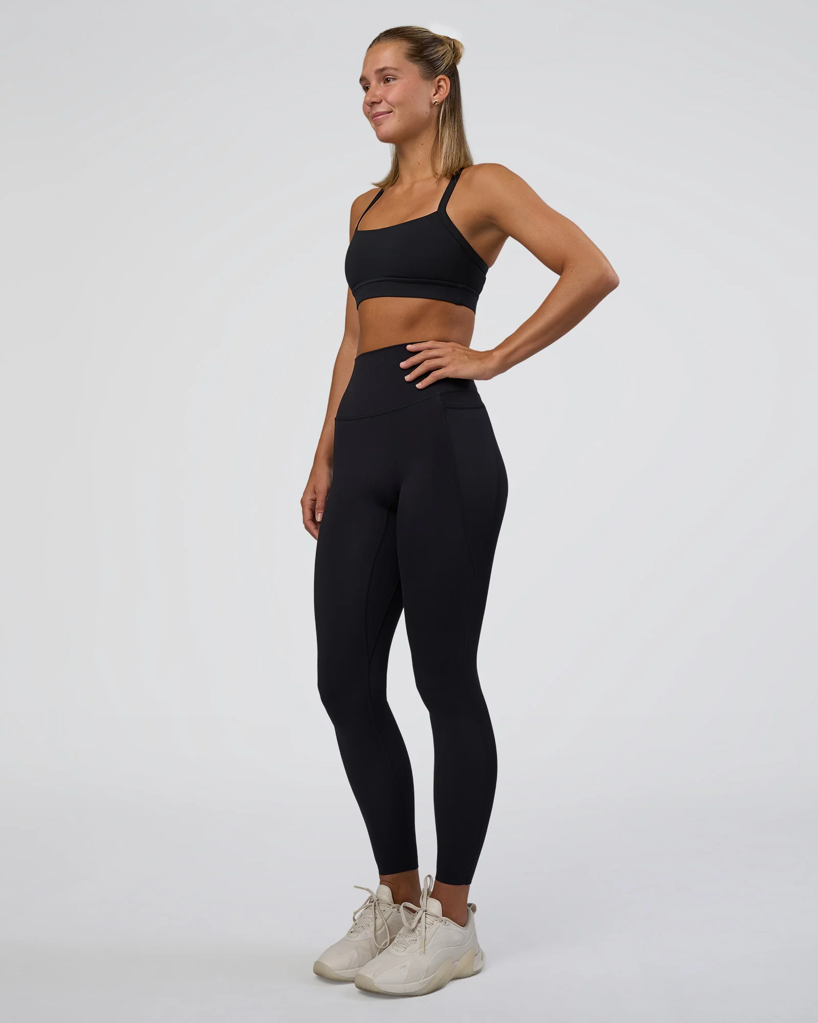 Elixir Ultra High-Rise Full Length Legging Pockets - Black - Image 5