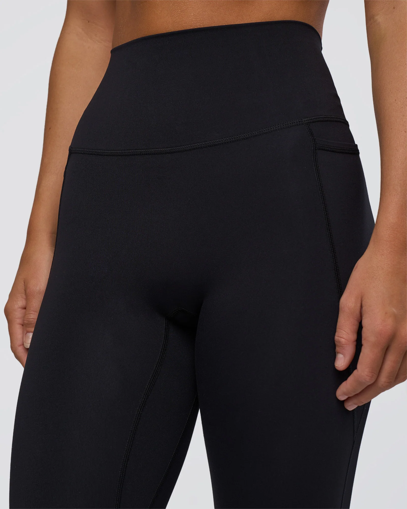 Elixir Ultra High-Rise Full Length Legging Pockets - Black - Image 6
