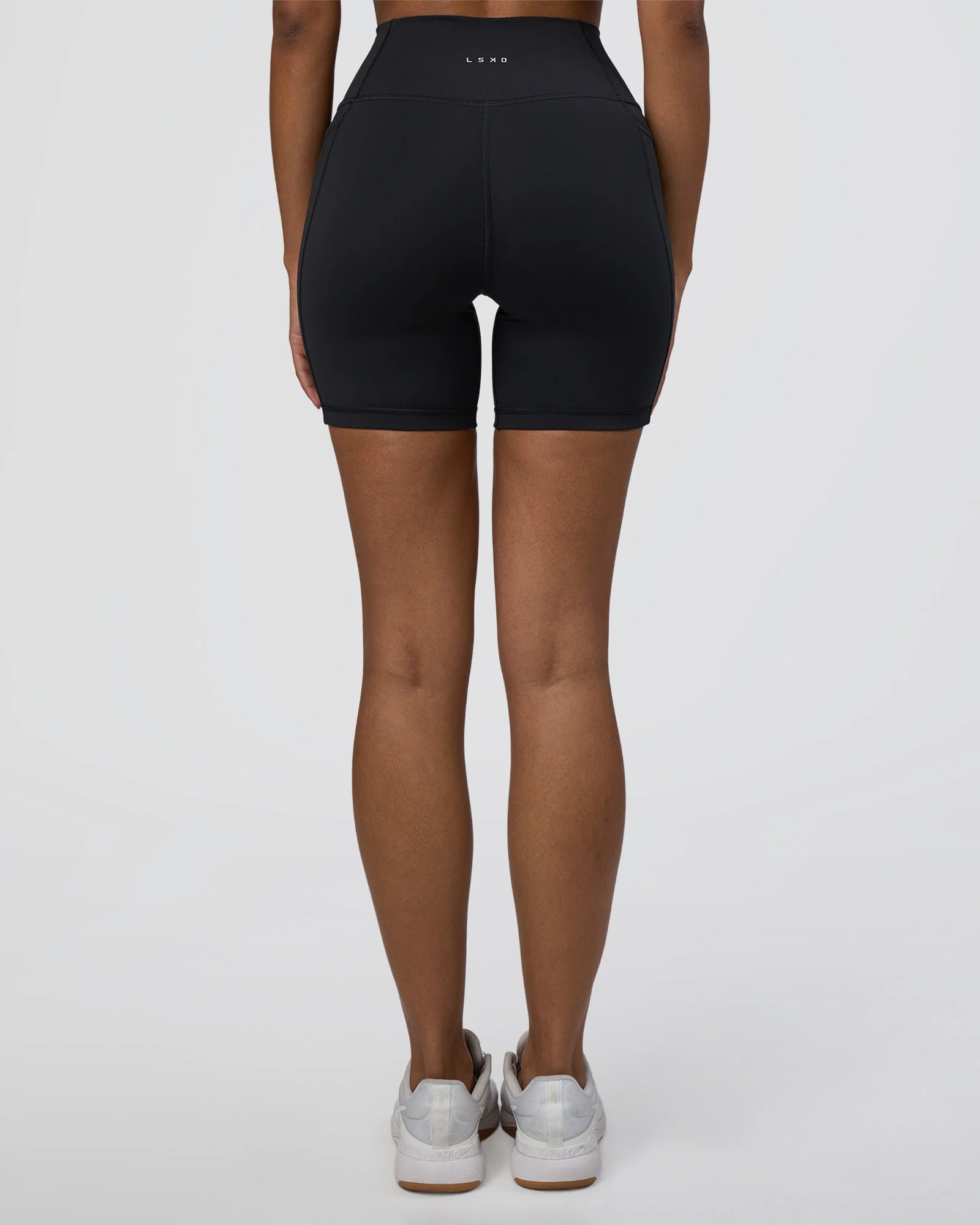 Fusion Ultra High-Rise 6" Short Pockets - Black - Image 4