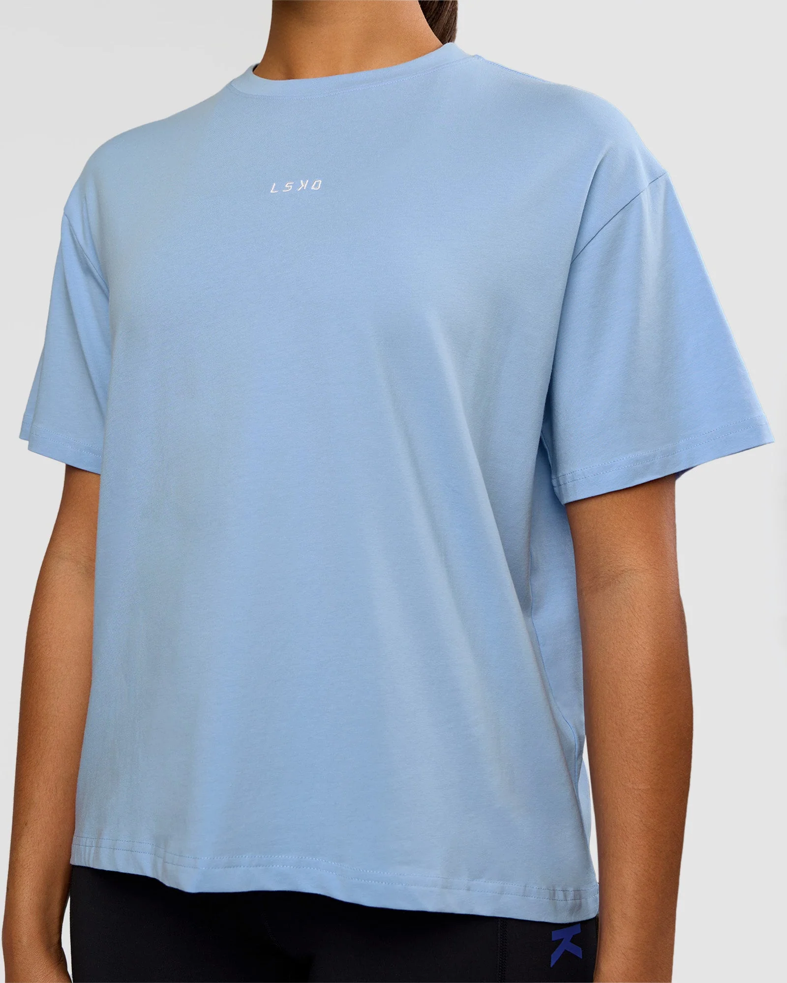 Go-To FLXCotton Oversized Tee - Open Air-White - Image 5