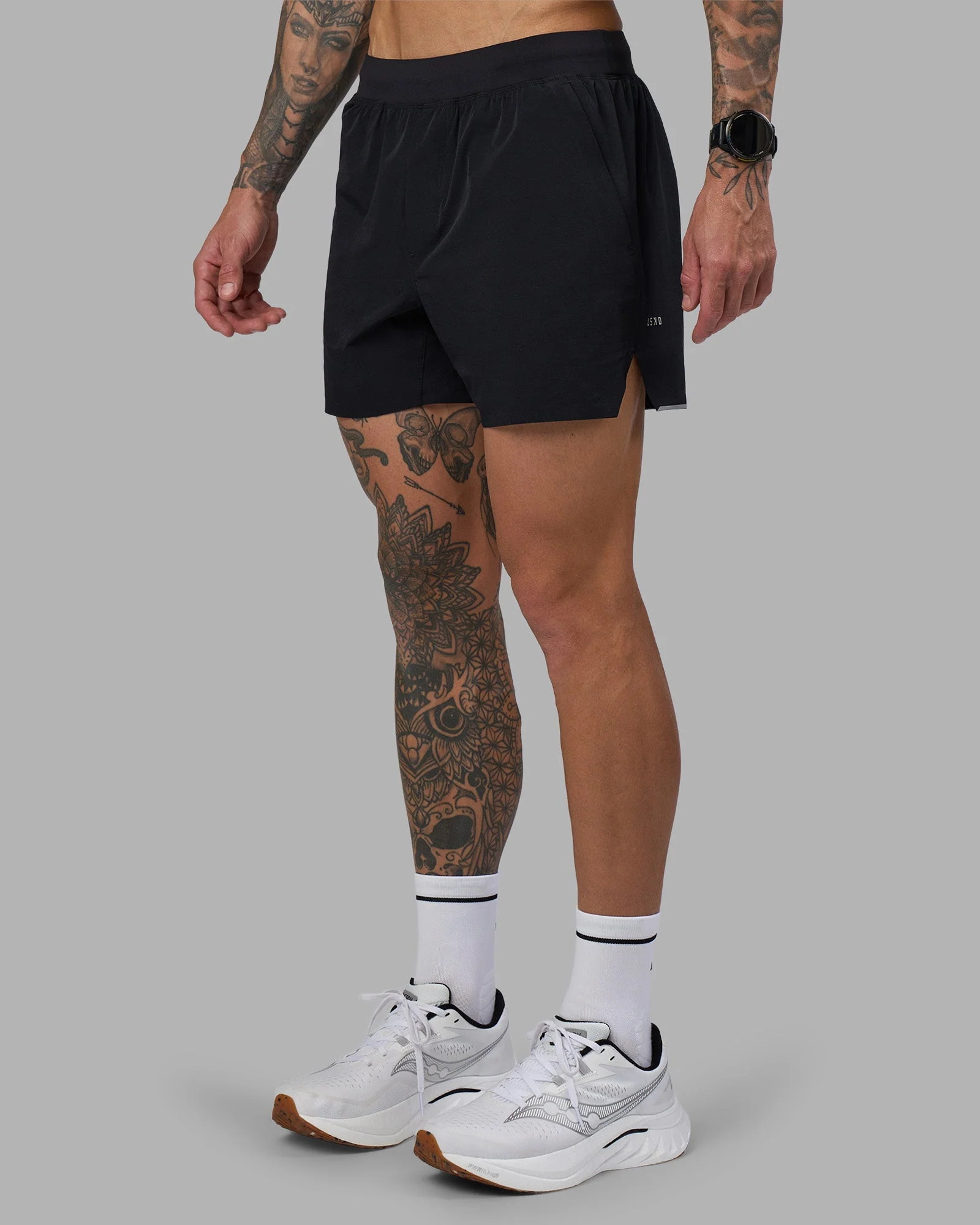 Hybrid 5" Short - Black-Reflective - Image 11