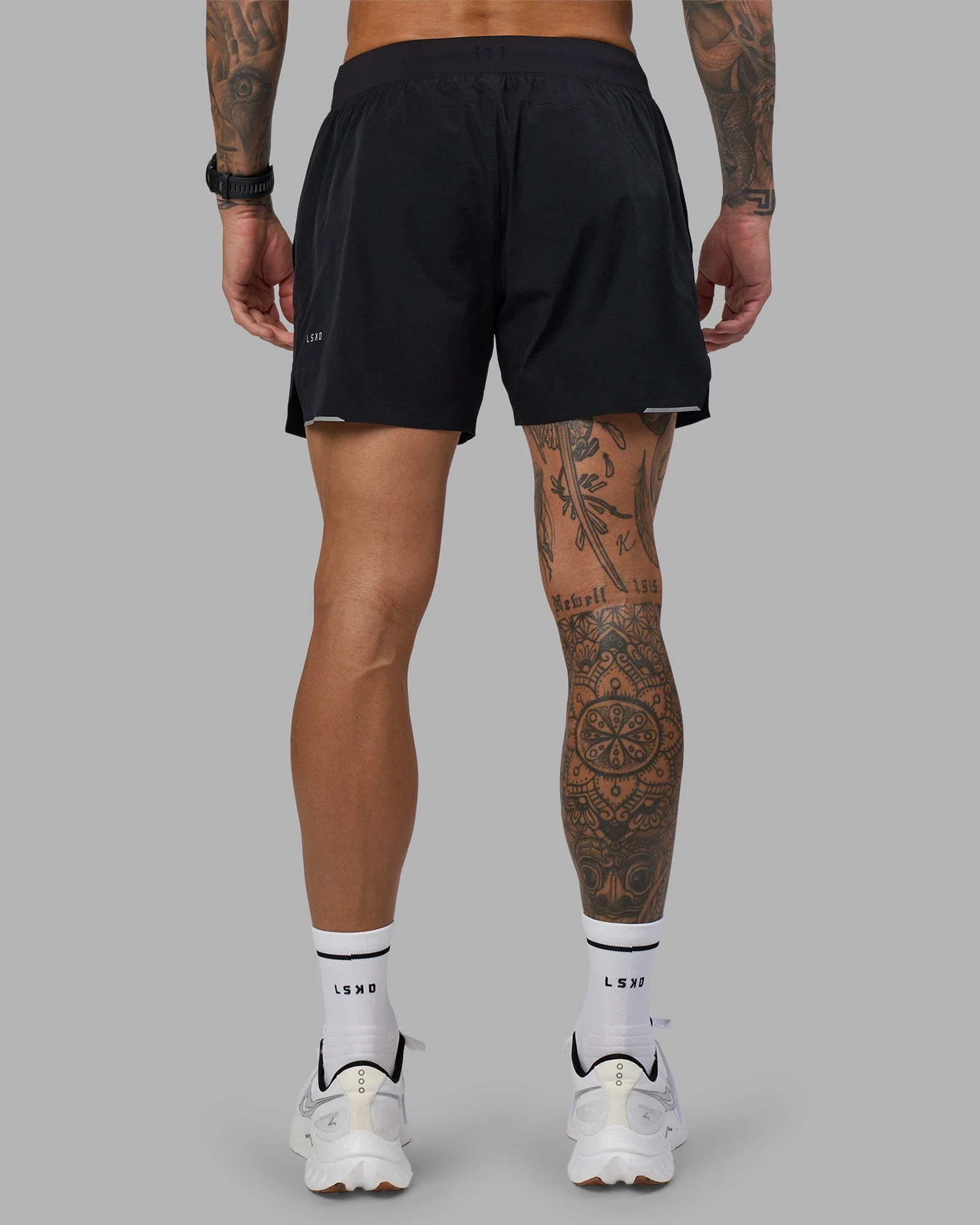 Hybrid 5" Short - Black-Reflective - Image 4