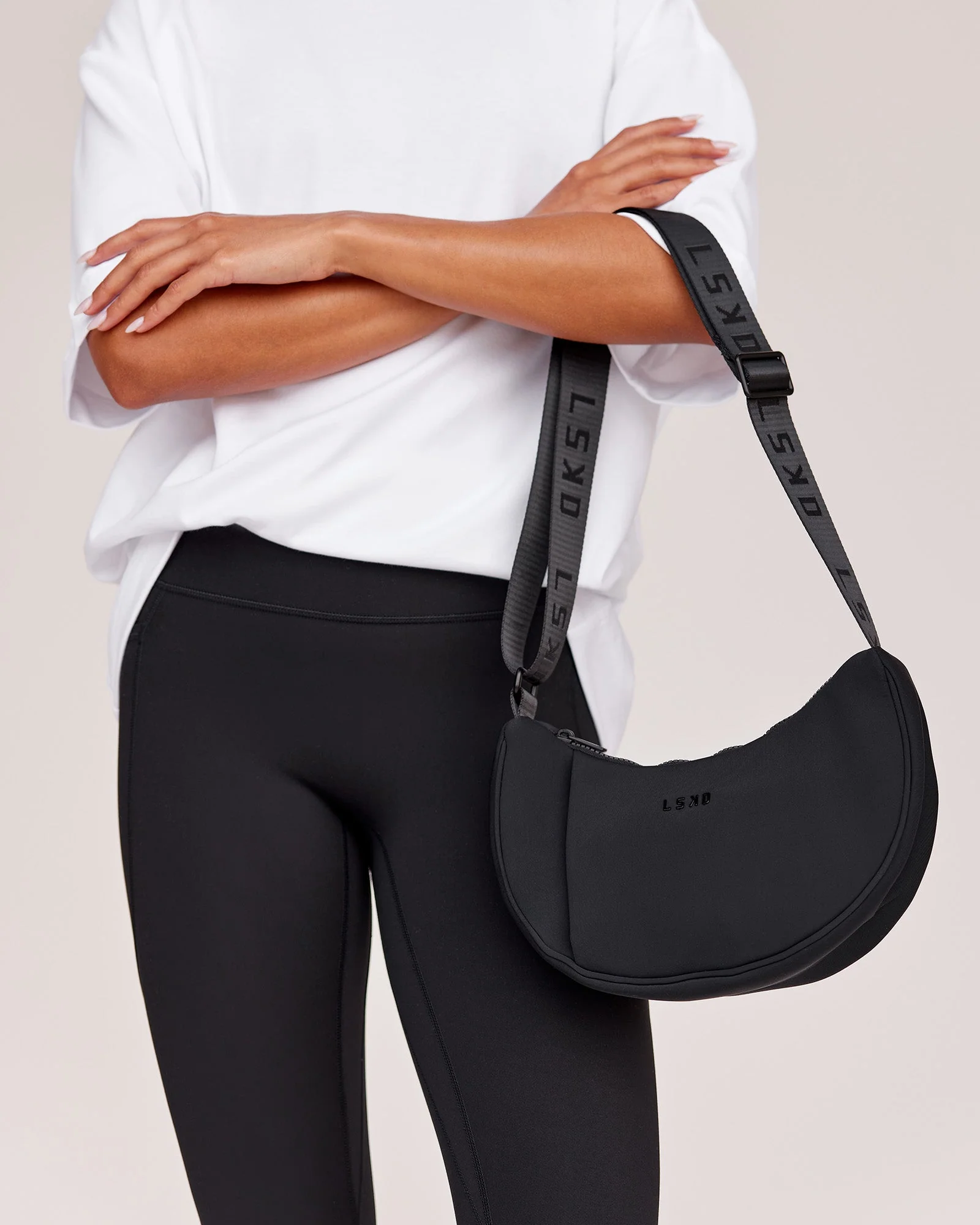 Infinite Shoulder Bag - Black - Image 6