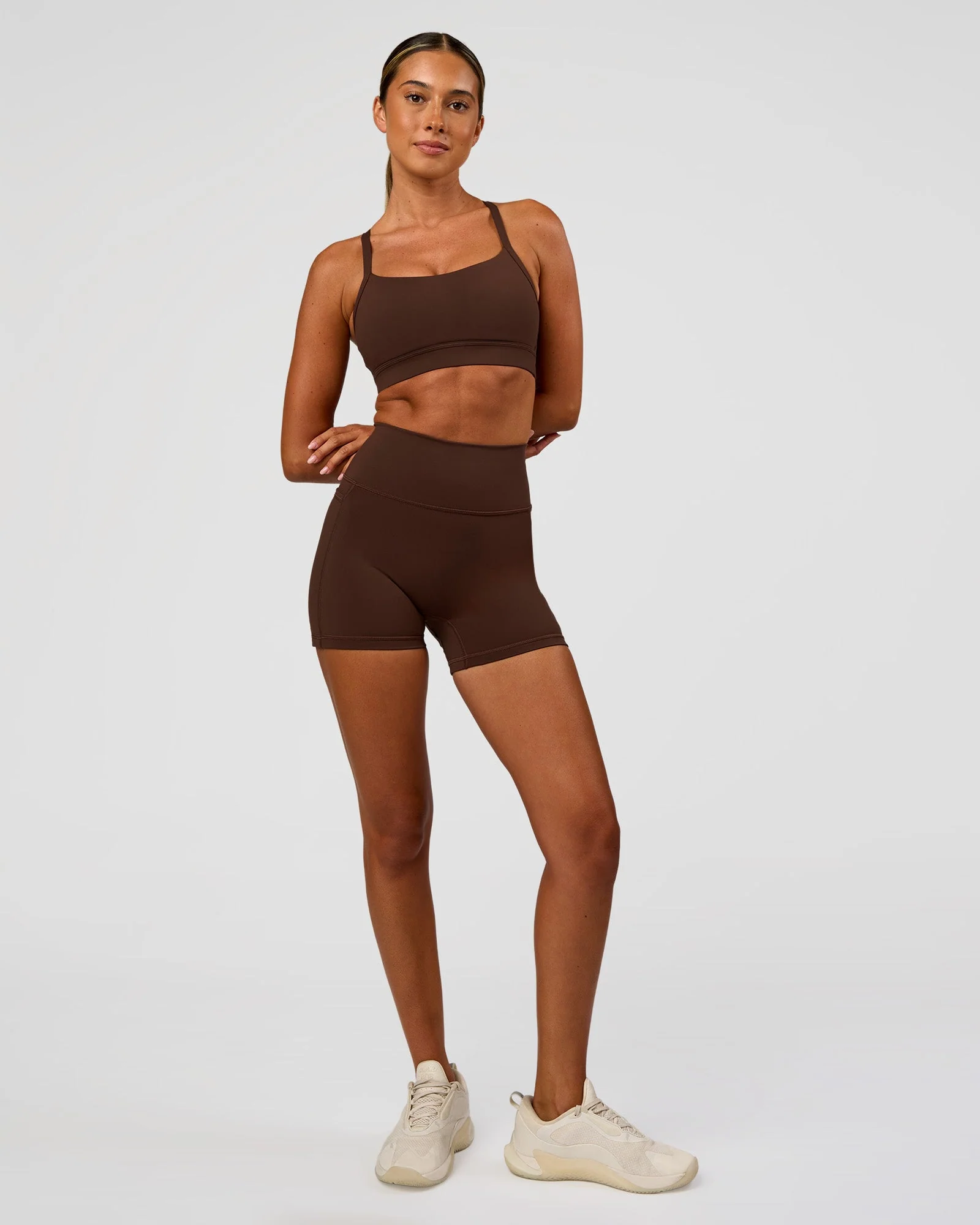 Momentum Sports Bra - Hot Chocolate - Image 6