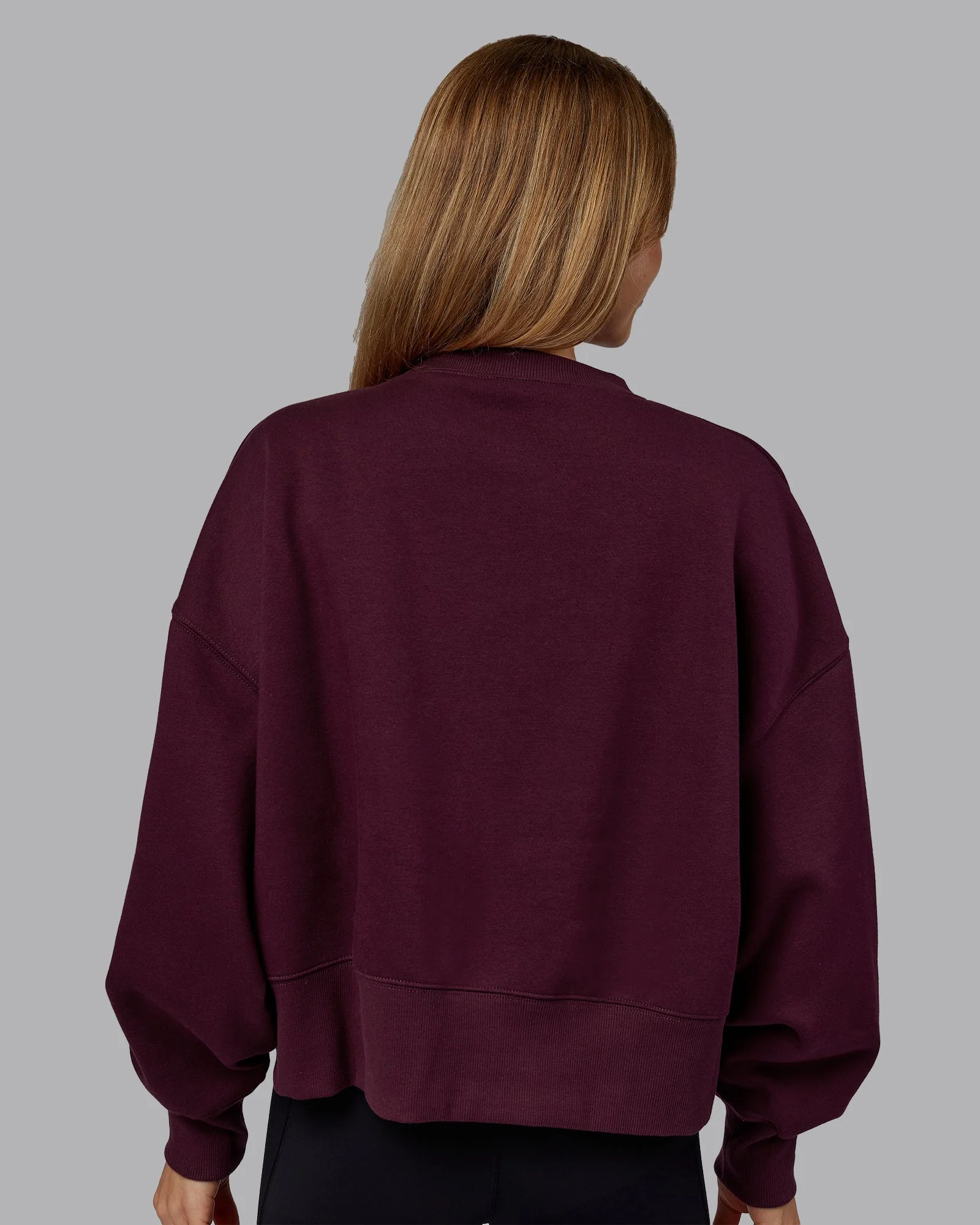 MVP Oversized Sweater - Cherry Lacquer - Image 3