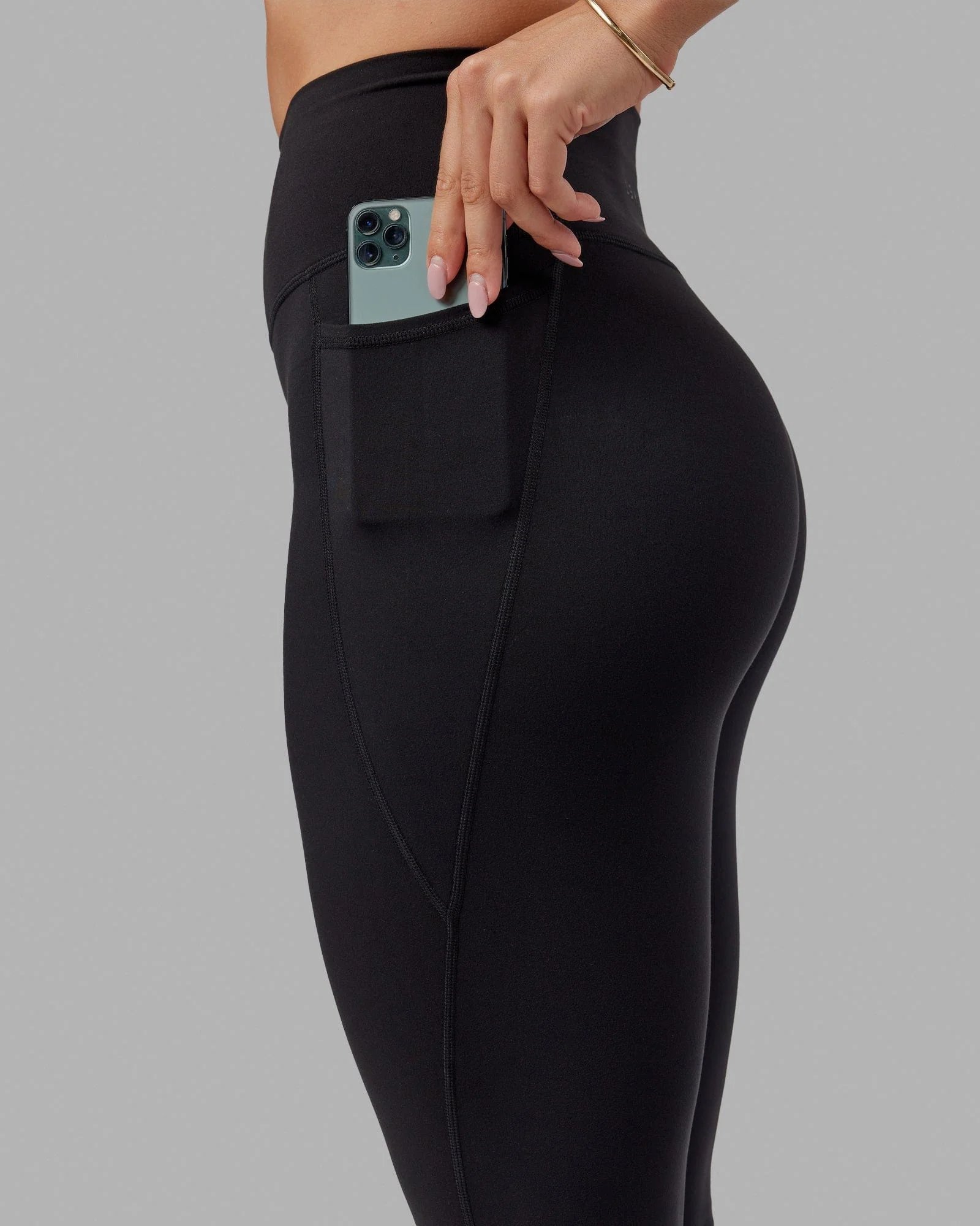 O.G. Fusion Ultra High-Rise Tall Legging Pockets - Black - Image 2