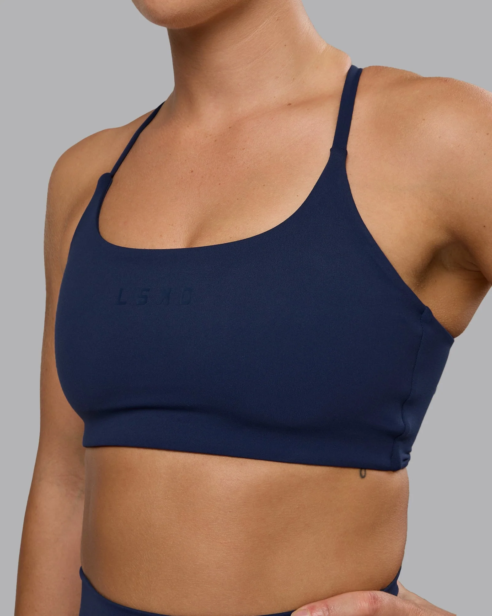 Twist Sports Bra - Future Navy - Image 6