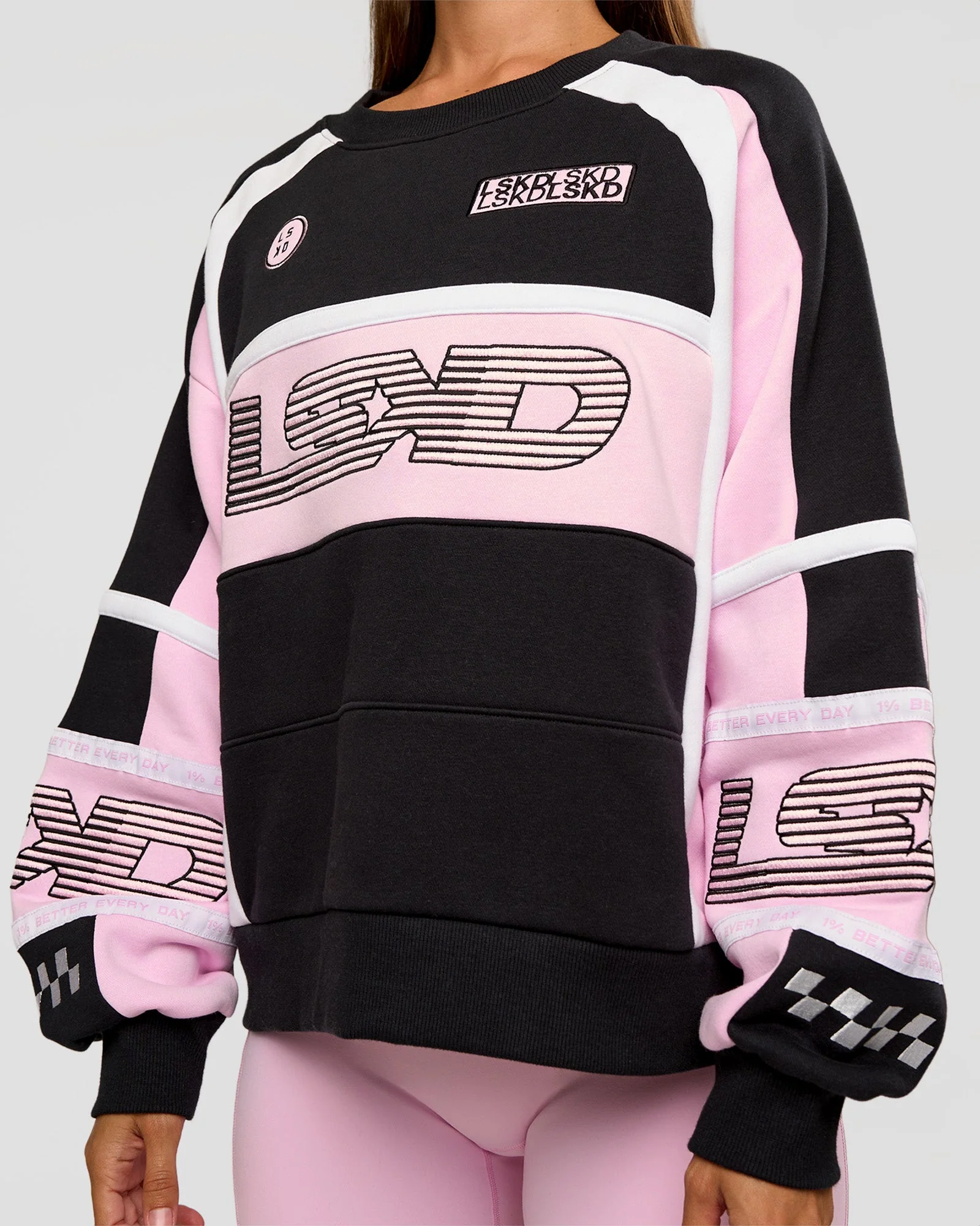 Power Sweater - Caviar-Marshmallow - Image 4