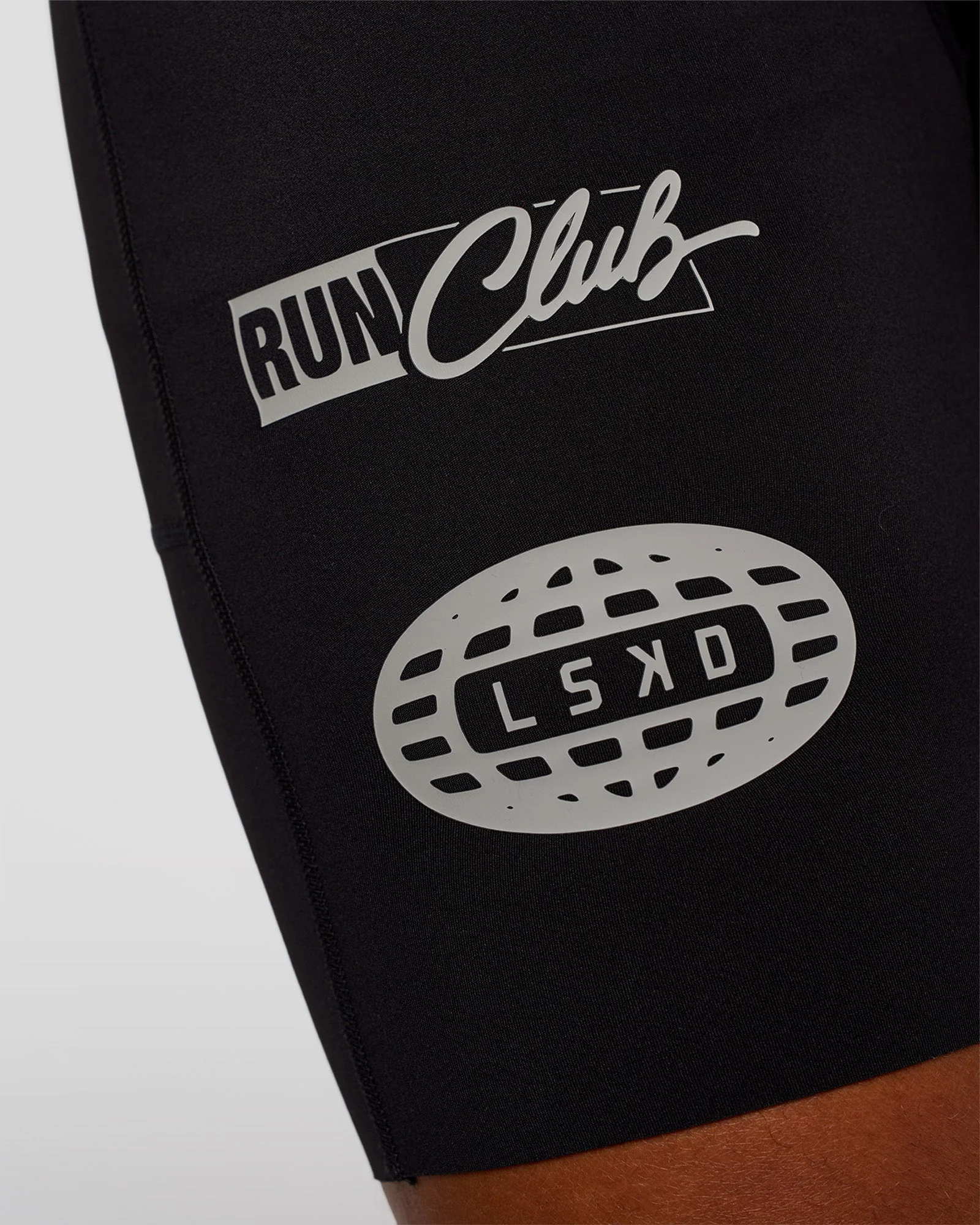 Race Day 8" Short Tight - Black-Alloy - Image 8