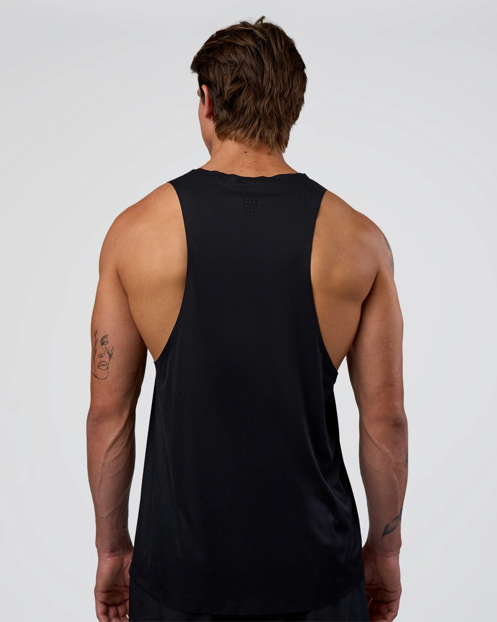Race Day Tank - Black-White - Image 3