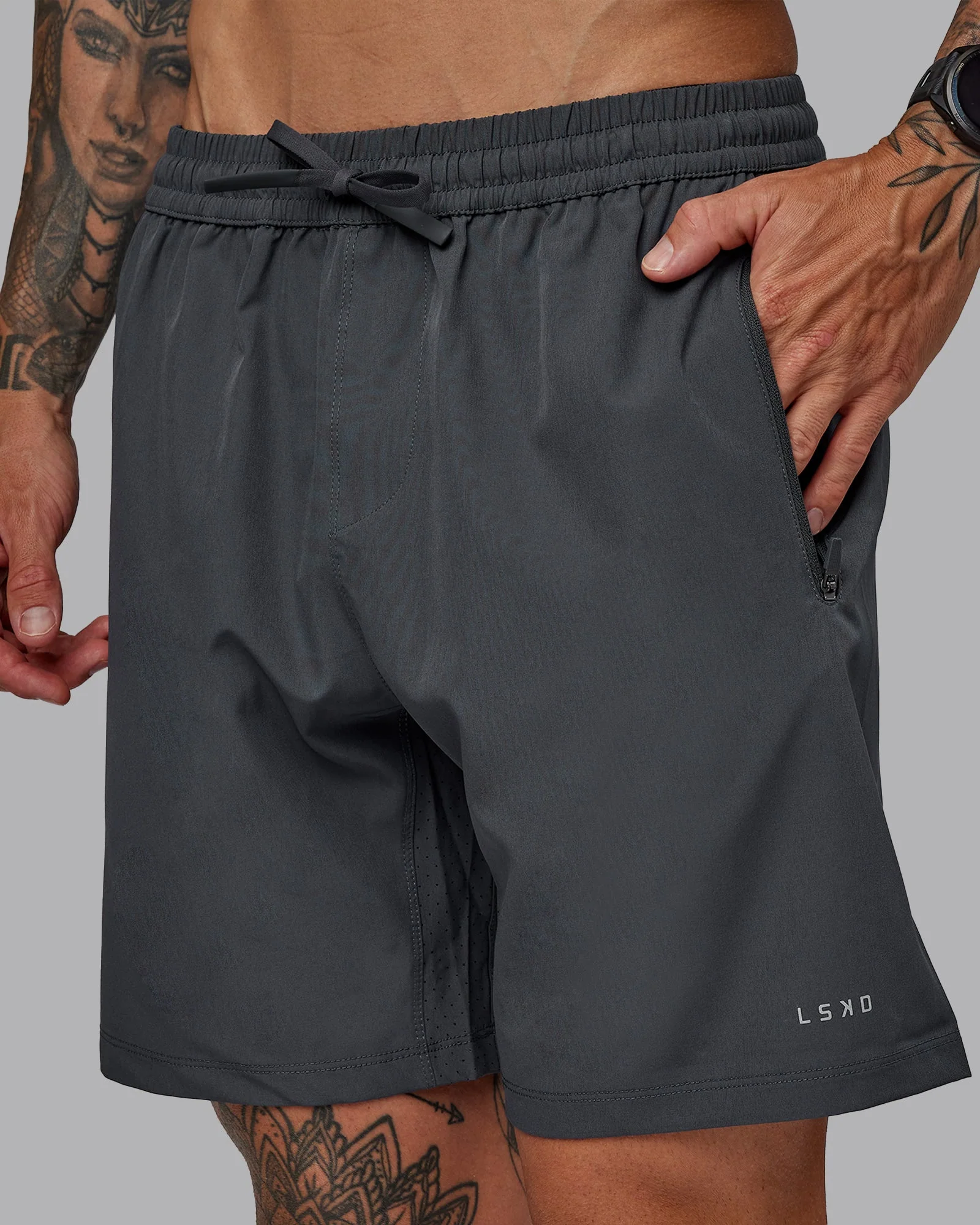 Rep 7'' Performance Short - Dark Storm - Image 5