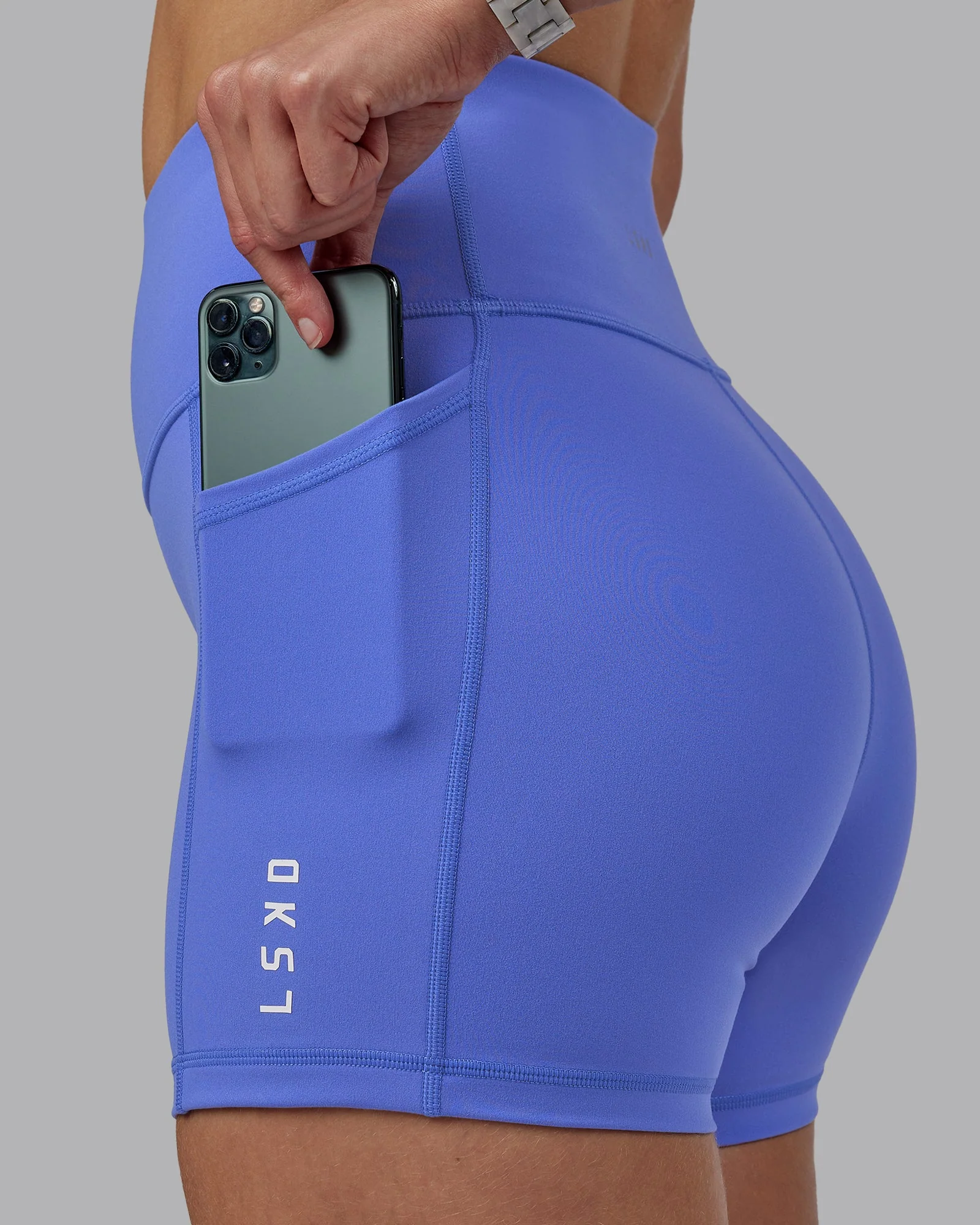 Rep Ultra High-Rise 4" Short Pockets - Baja Blue-White - Image 6