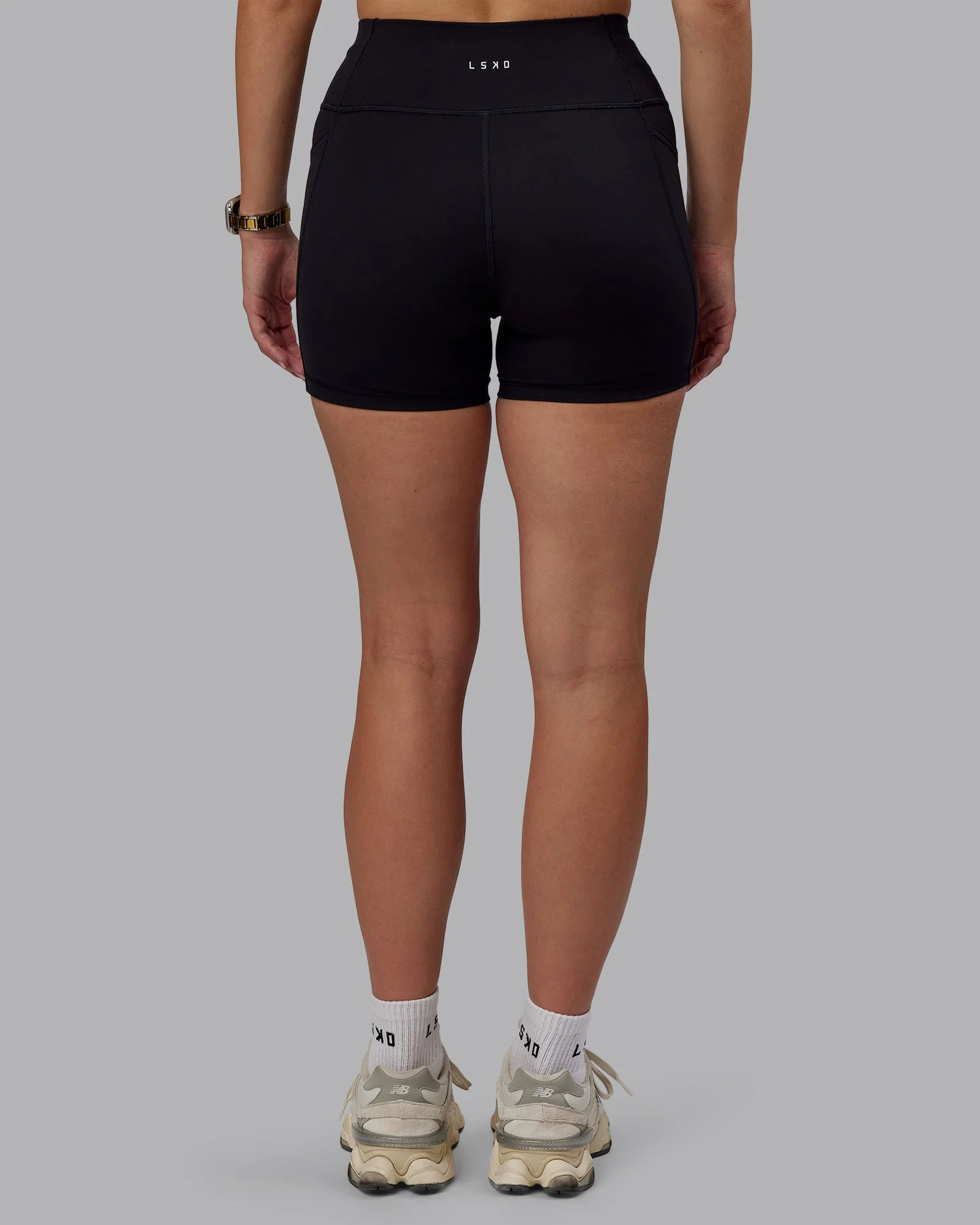 Rep Ultra High-Rise 4" Short Pockets - Black-Black - Image 3