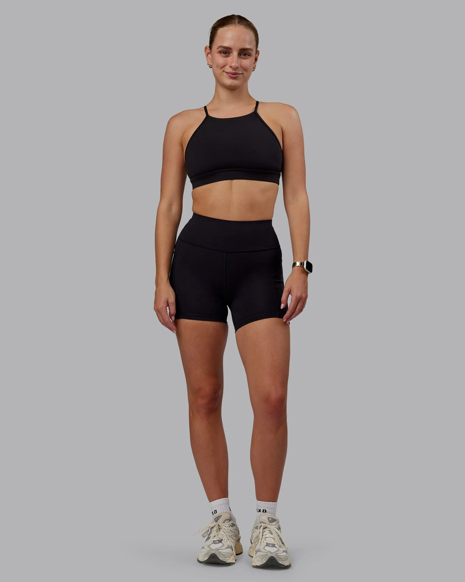 Rep Ultra High-Rise 4" Short Pockets - Black-Black - Image 5