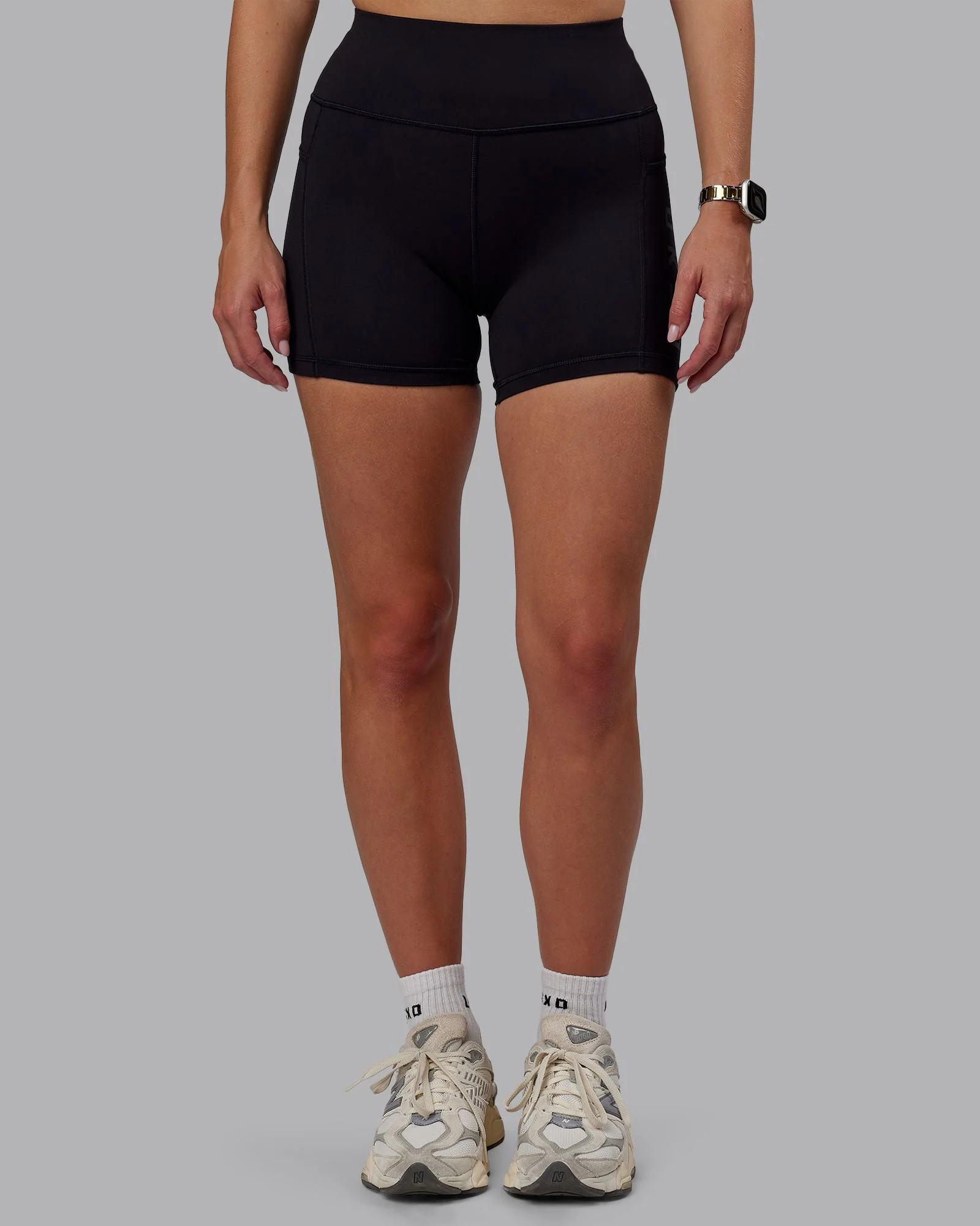 Rep Ultra High-Rise 4" Short Pockets - Black-Black - Image 7