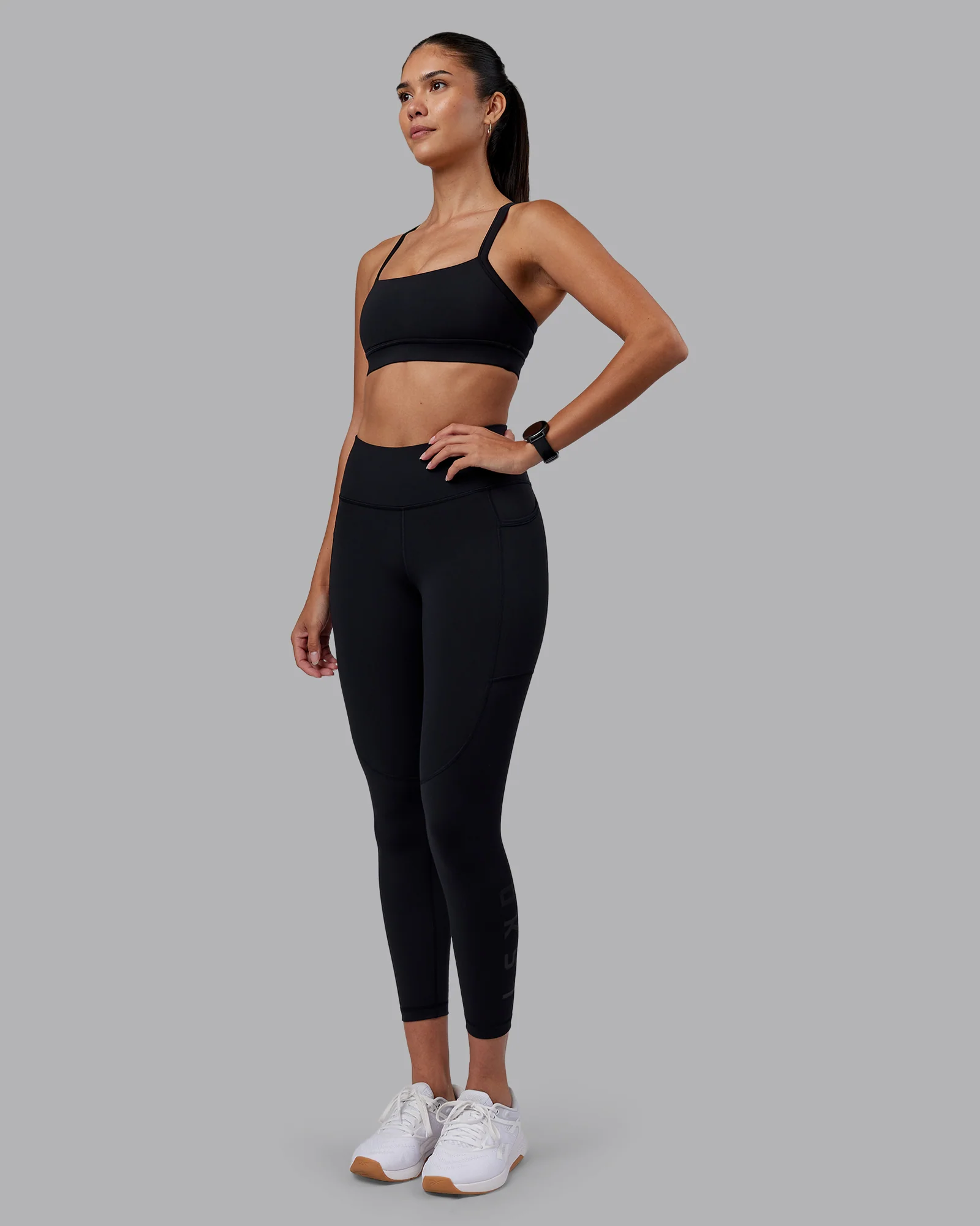 Rep Ultra High-Rise 7/8 Legging Pockets - Black-Black - Image 3