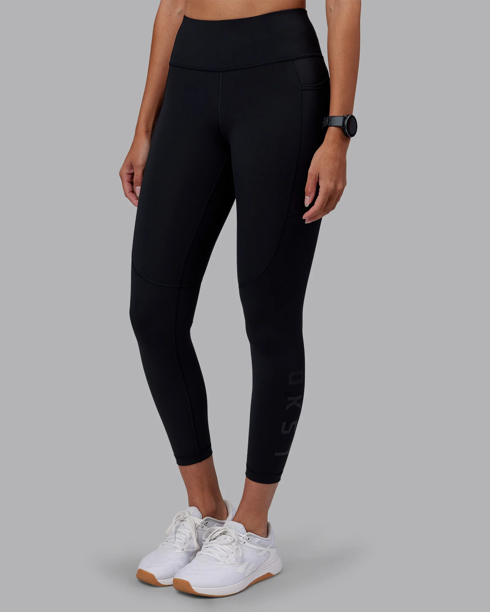 Rep Ultra High-Rise 7/8 Legging Pockets - Black-Black - Image 6