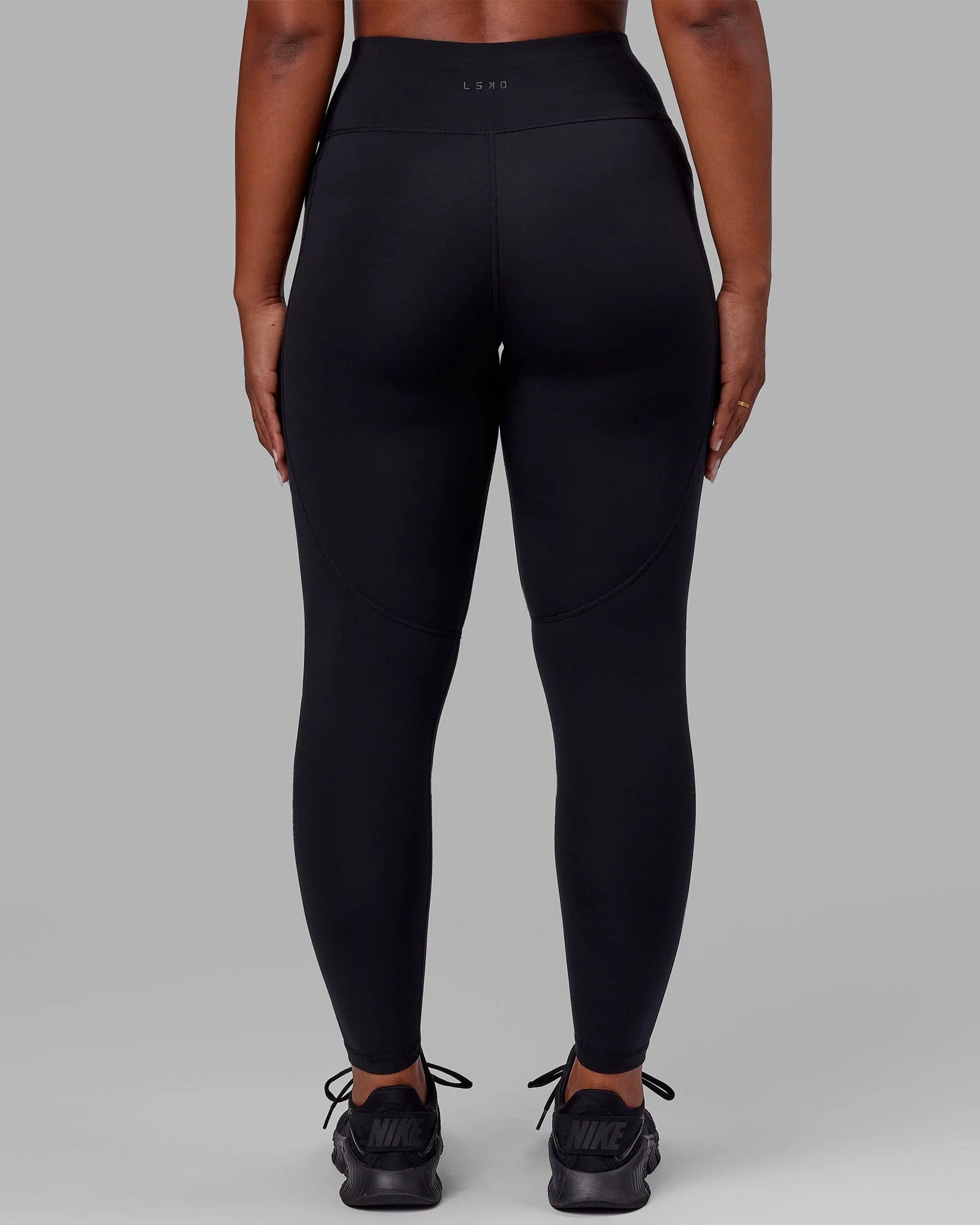Rep Ultra High-Rise Full Length Legging Pockets - Black-White - Image 3