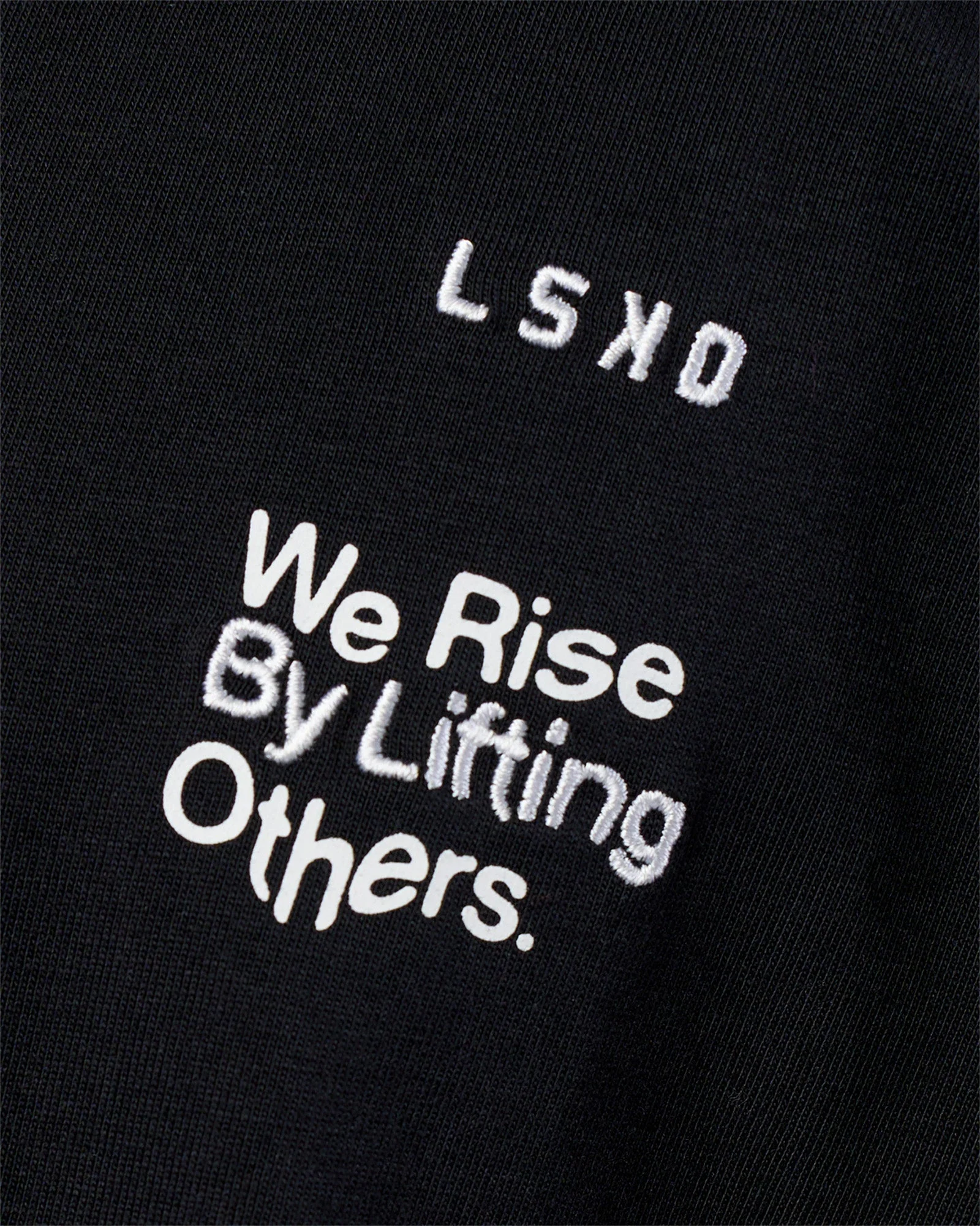 Sticker Heavyweight Oversized Tee - Black-White - Image 8