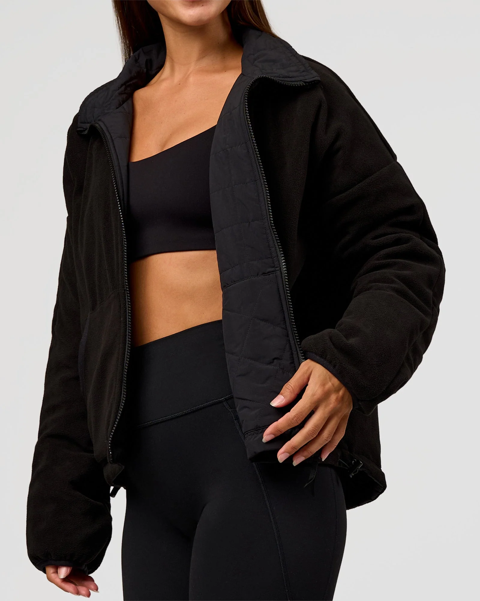 Thrive Reversible Jacket - Black - Image 14