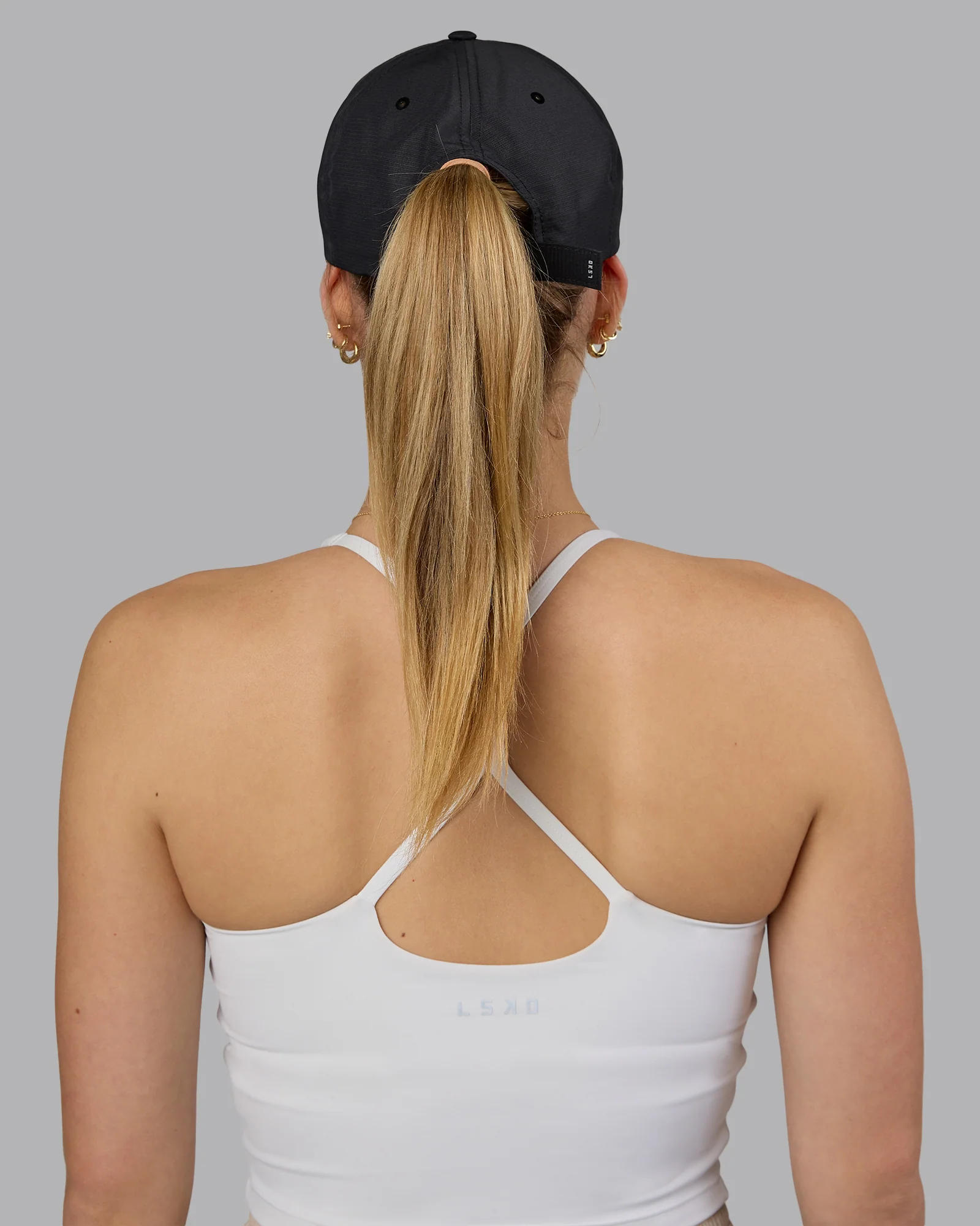 Train Cap - Black-White - Image 9