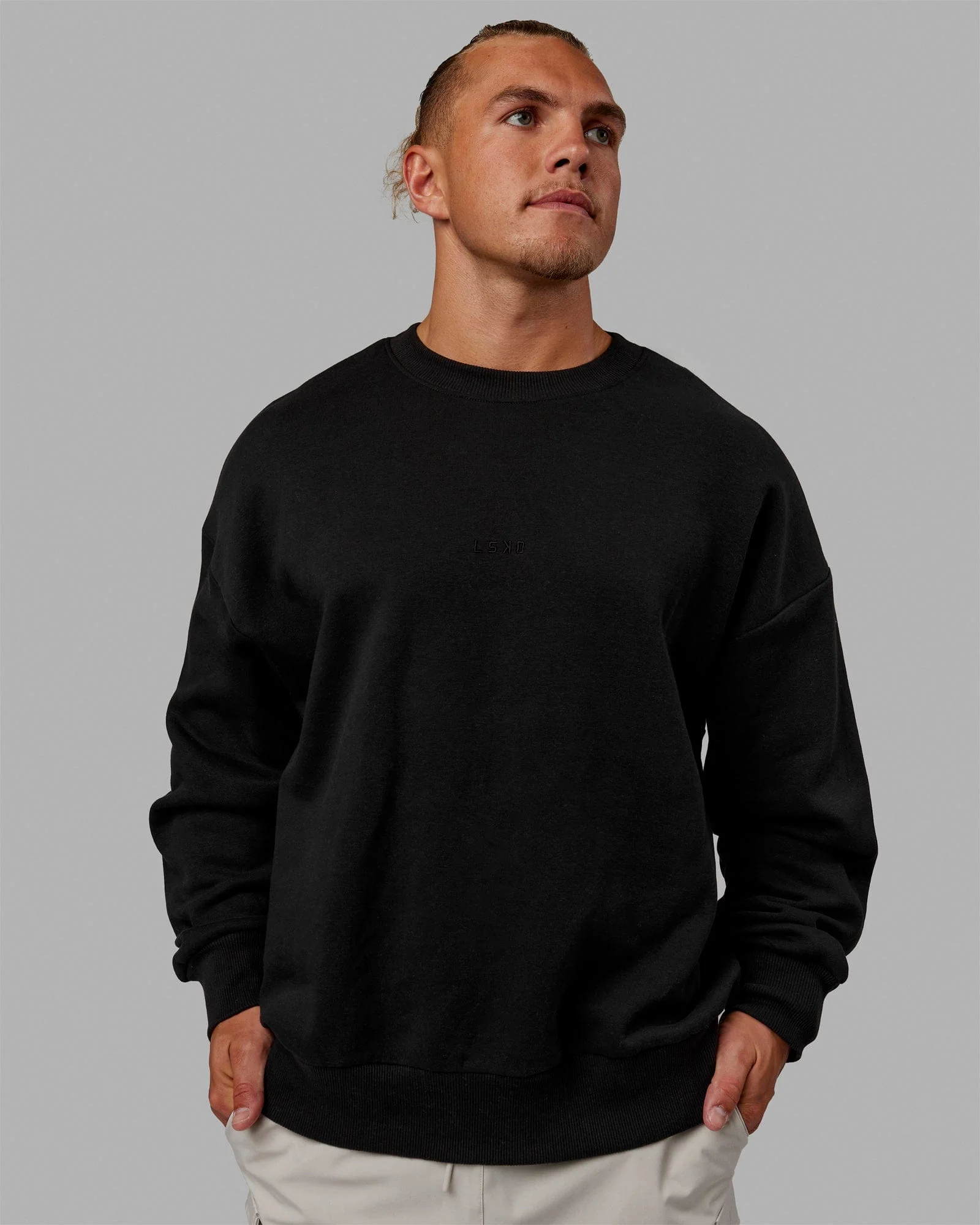 MVP Oversized Sweater - Black - Image 8
