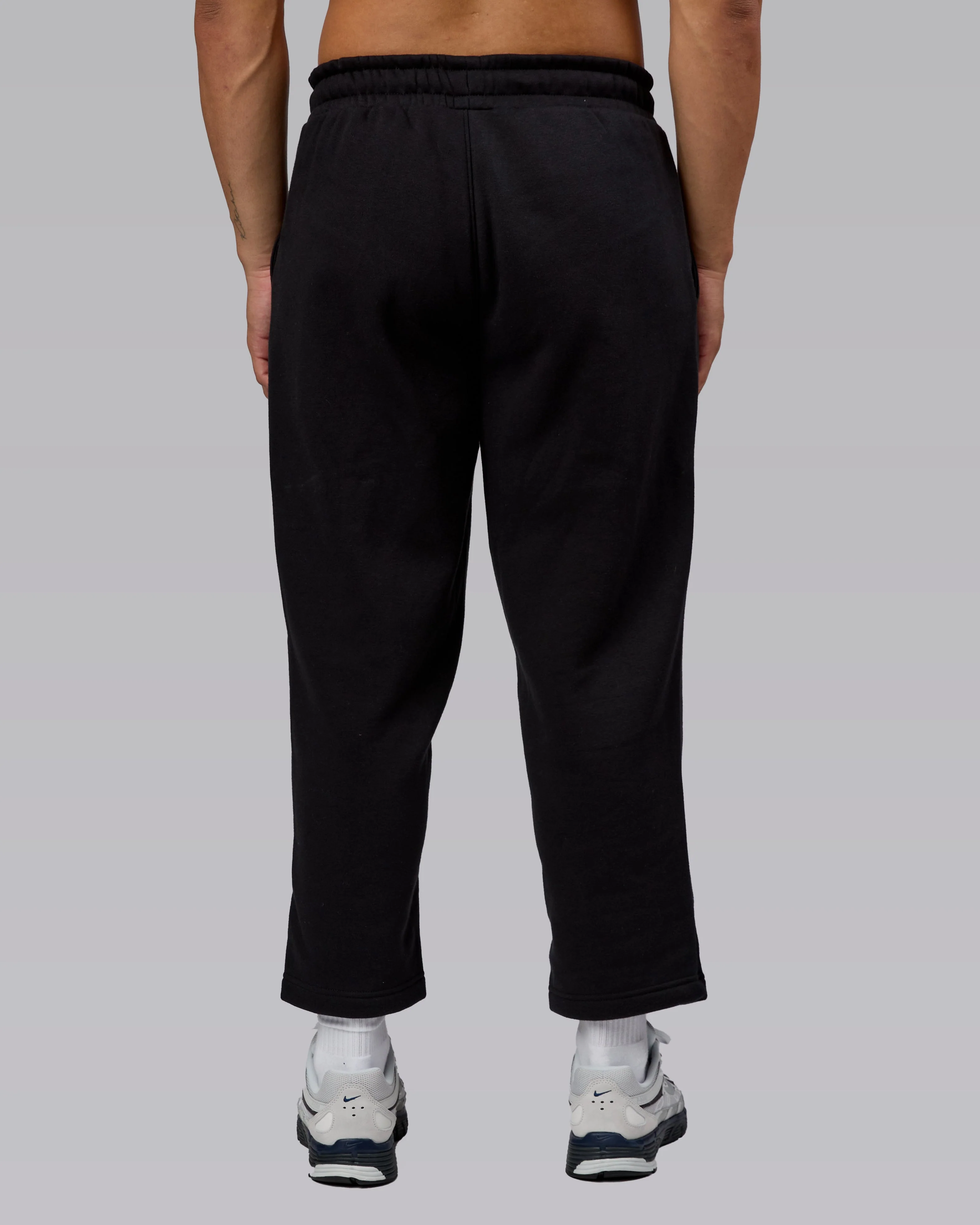 Urban Cropped Track Pant - Black - Image 4
