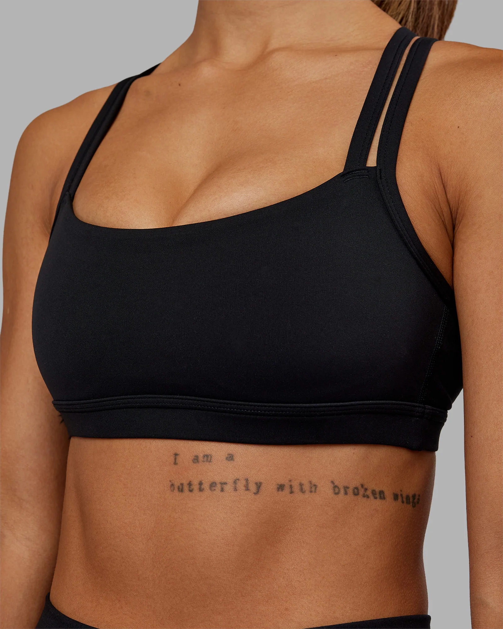 Velocity Sports Bra - Black - Image 4