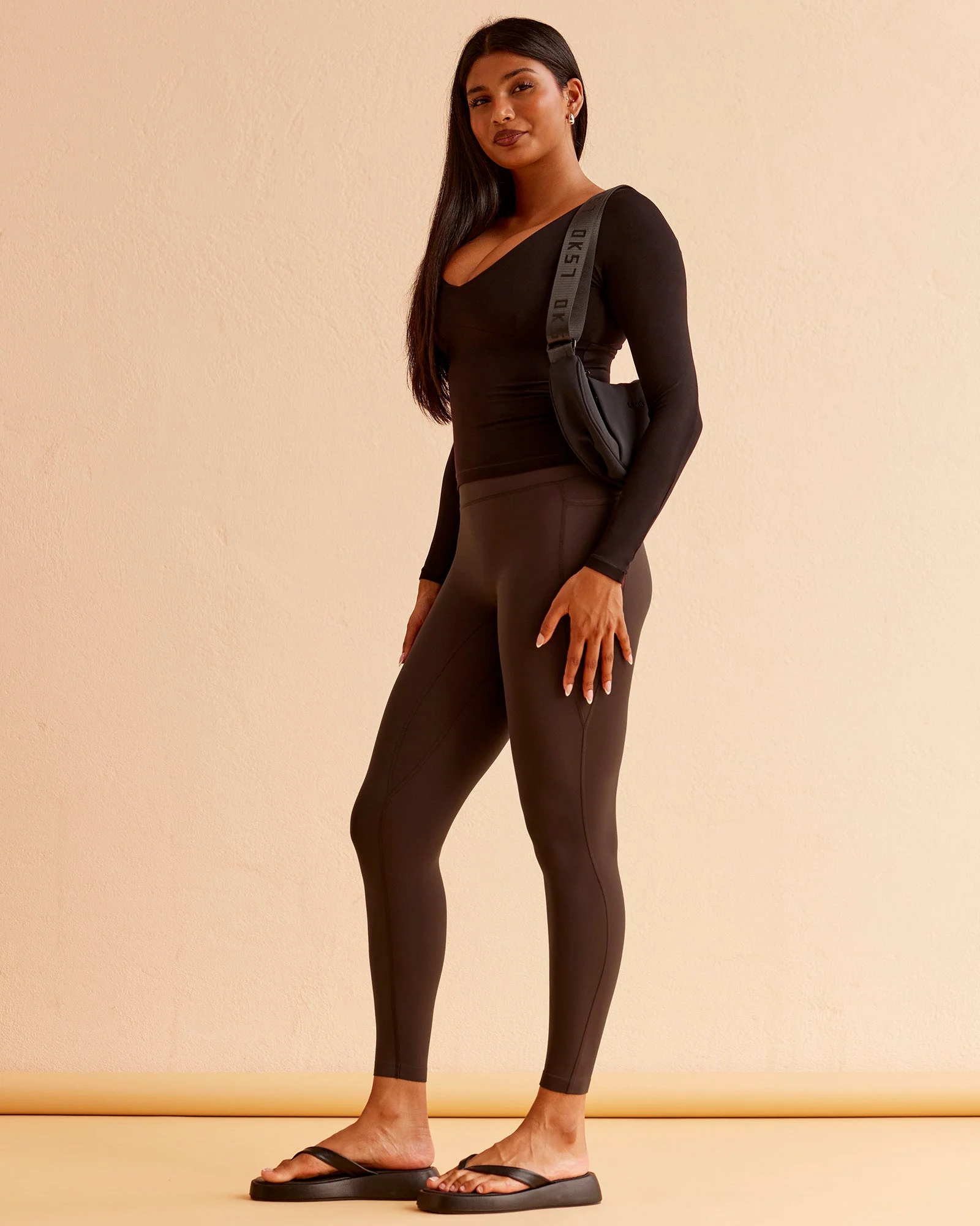Vitality Long Sleeve Top - Black - Image 4